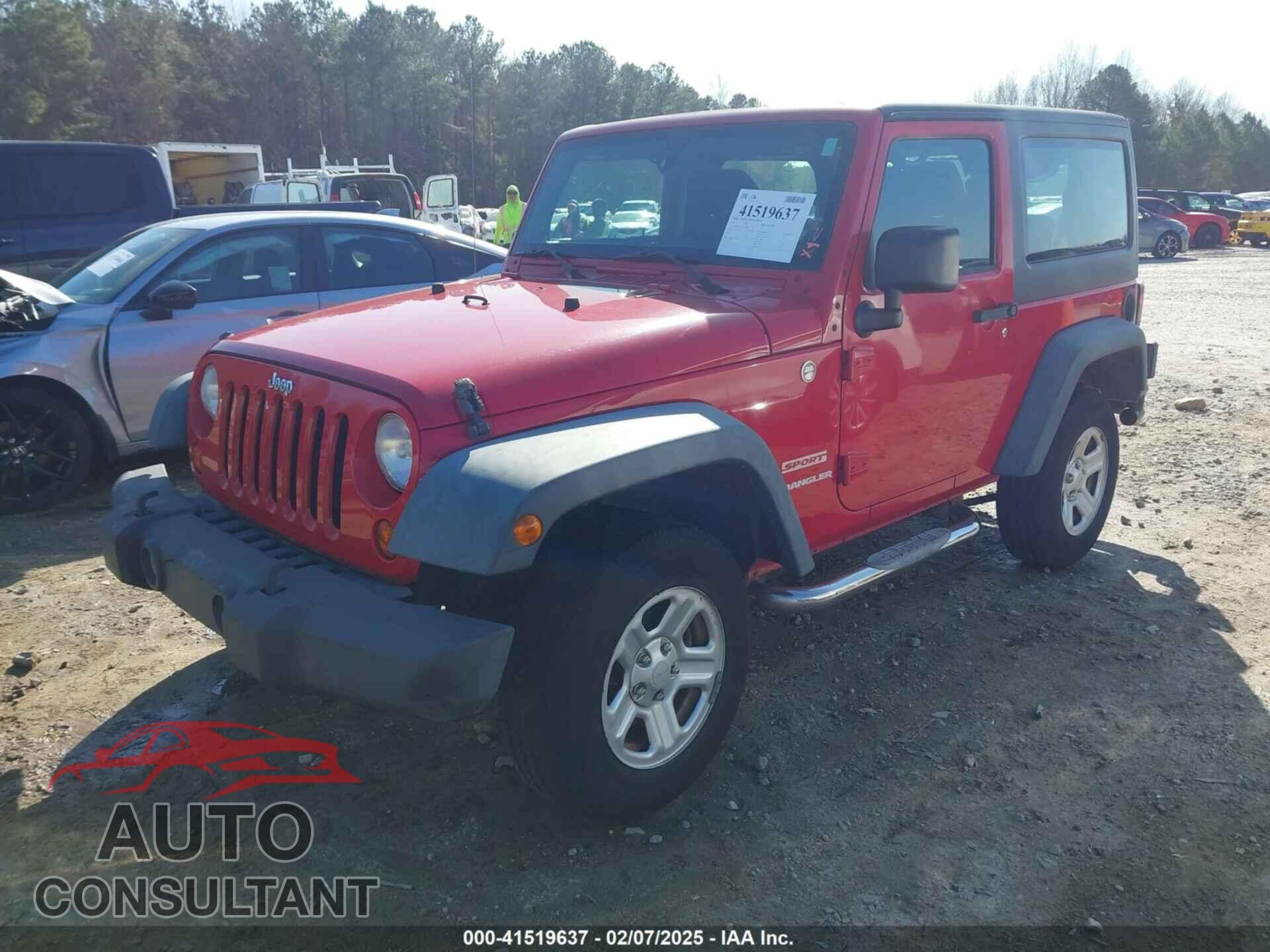 JEEP WRANGLER 2011 - 1J4AA2D18BL552910