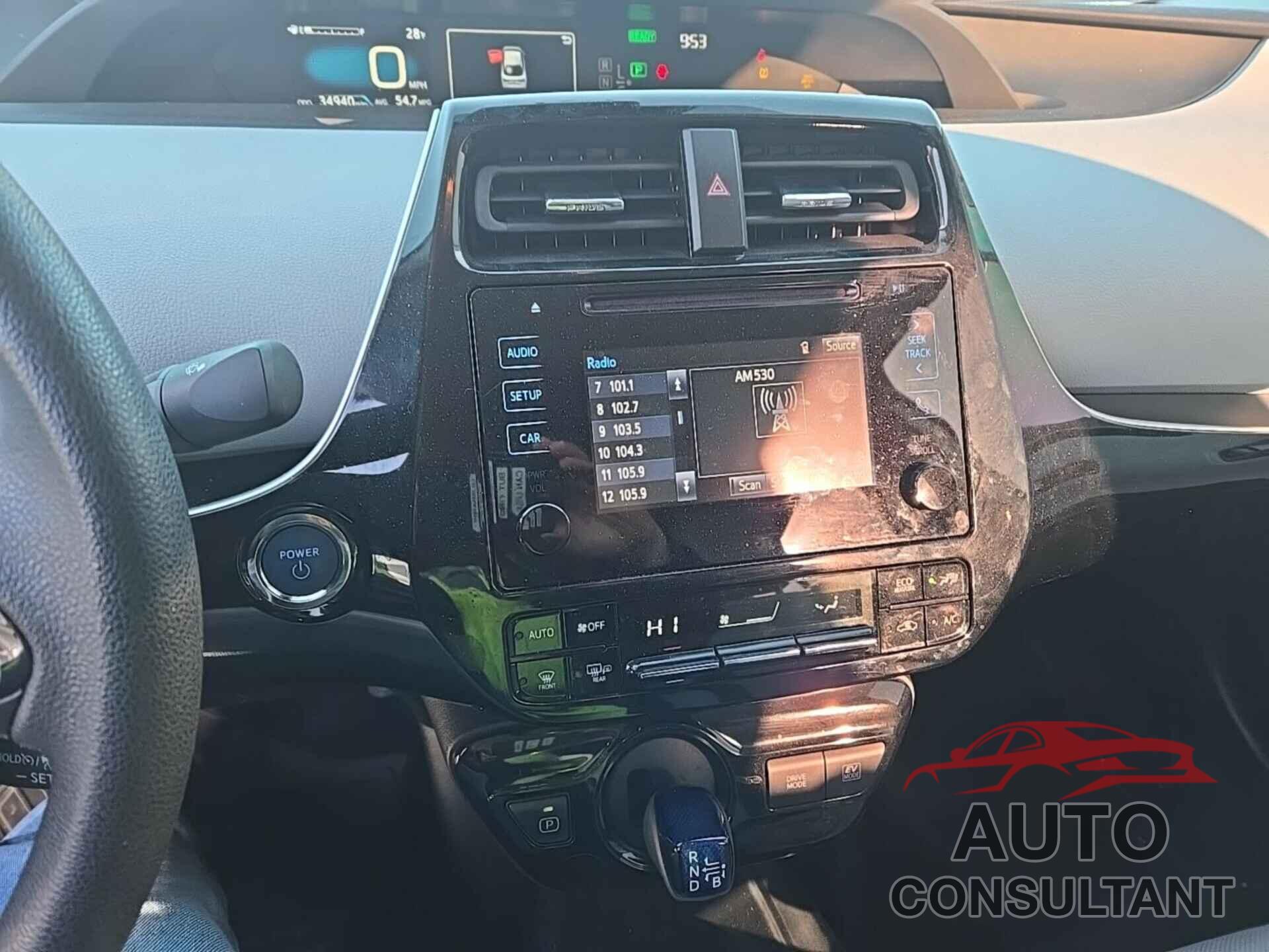 TOYOTA PRIUS 2019 - JTDKARFU2K3071691