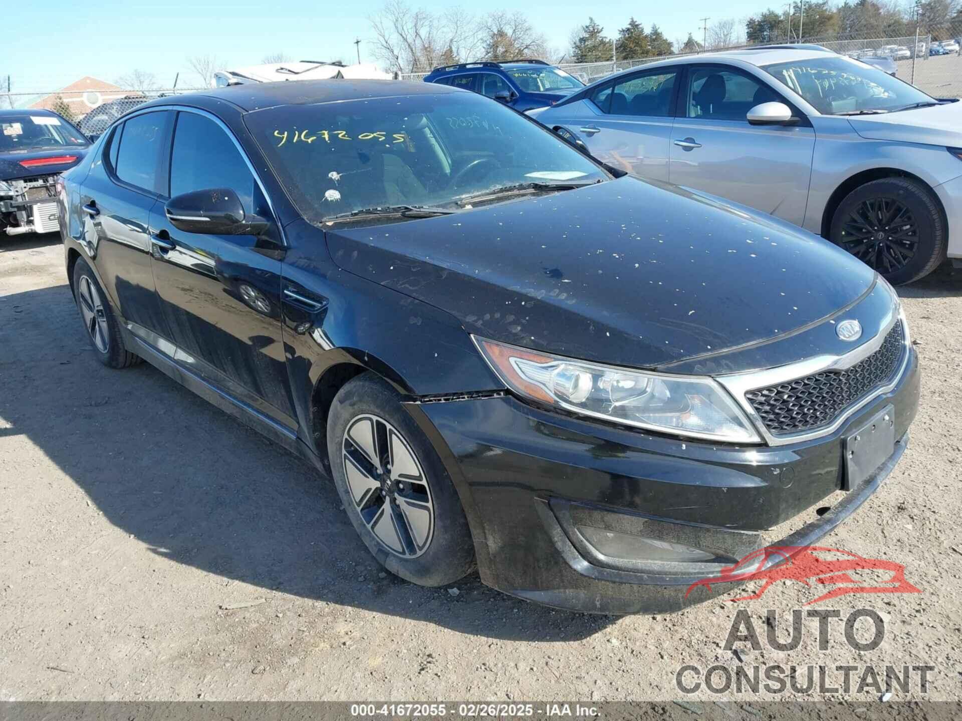 KIA OPTIMA HYBRID 2011 - KNAGM4AD8B5002755