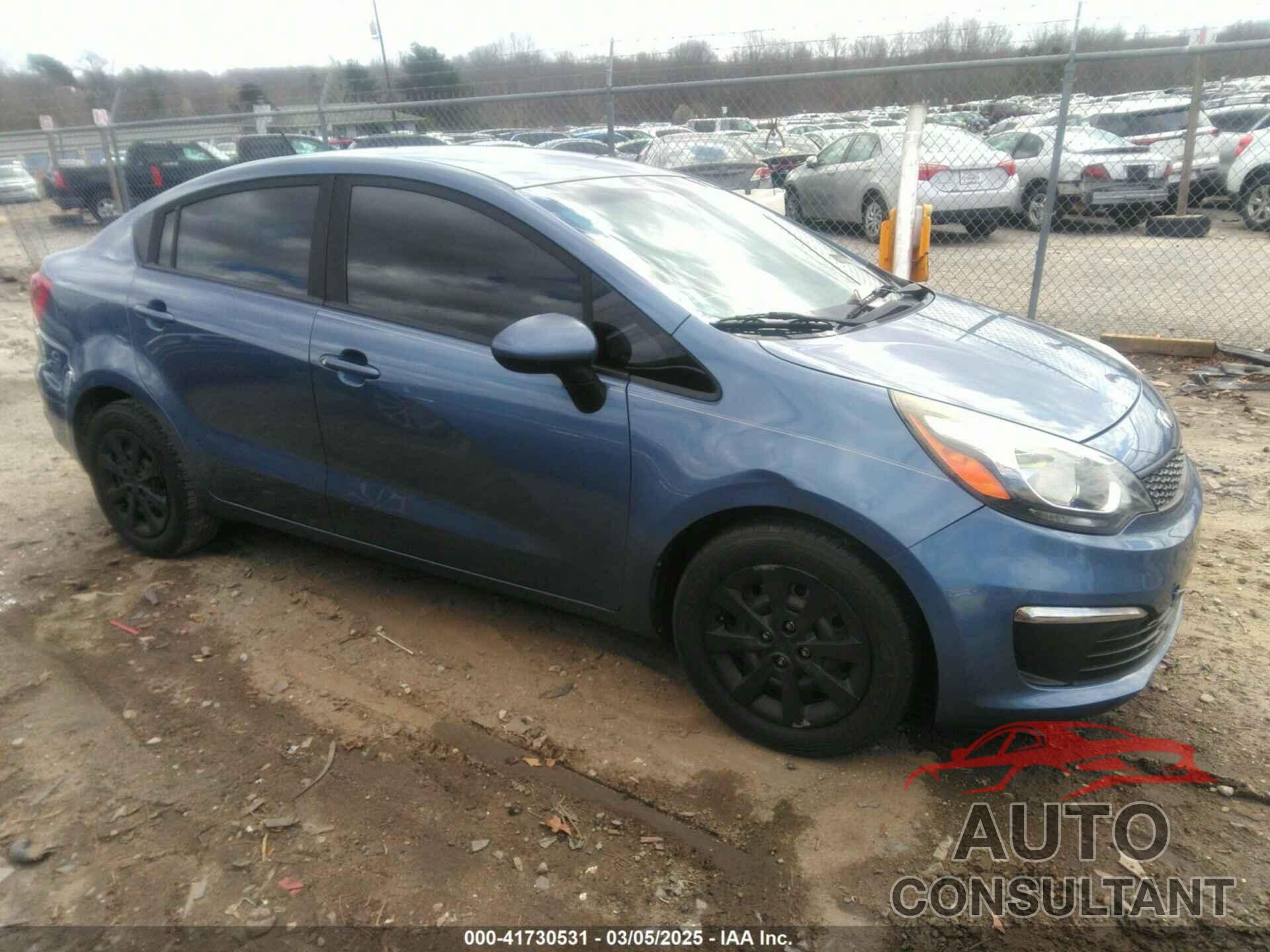KIA RIO 2016 - KNADM4A30G6686339