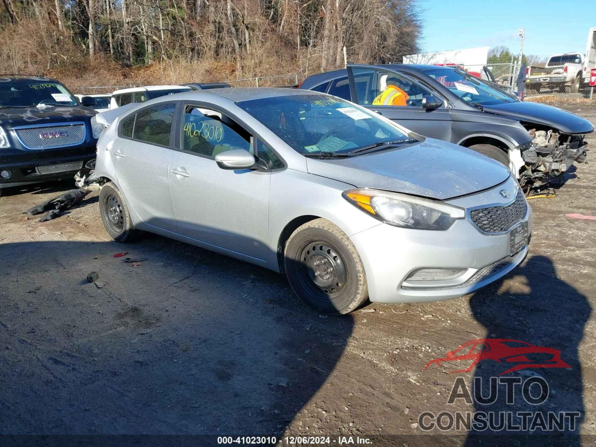 KIA FORTE 2015 - KNAFK4A61F5286609