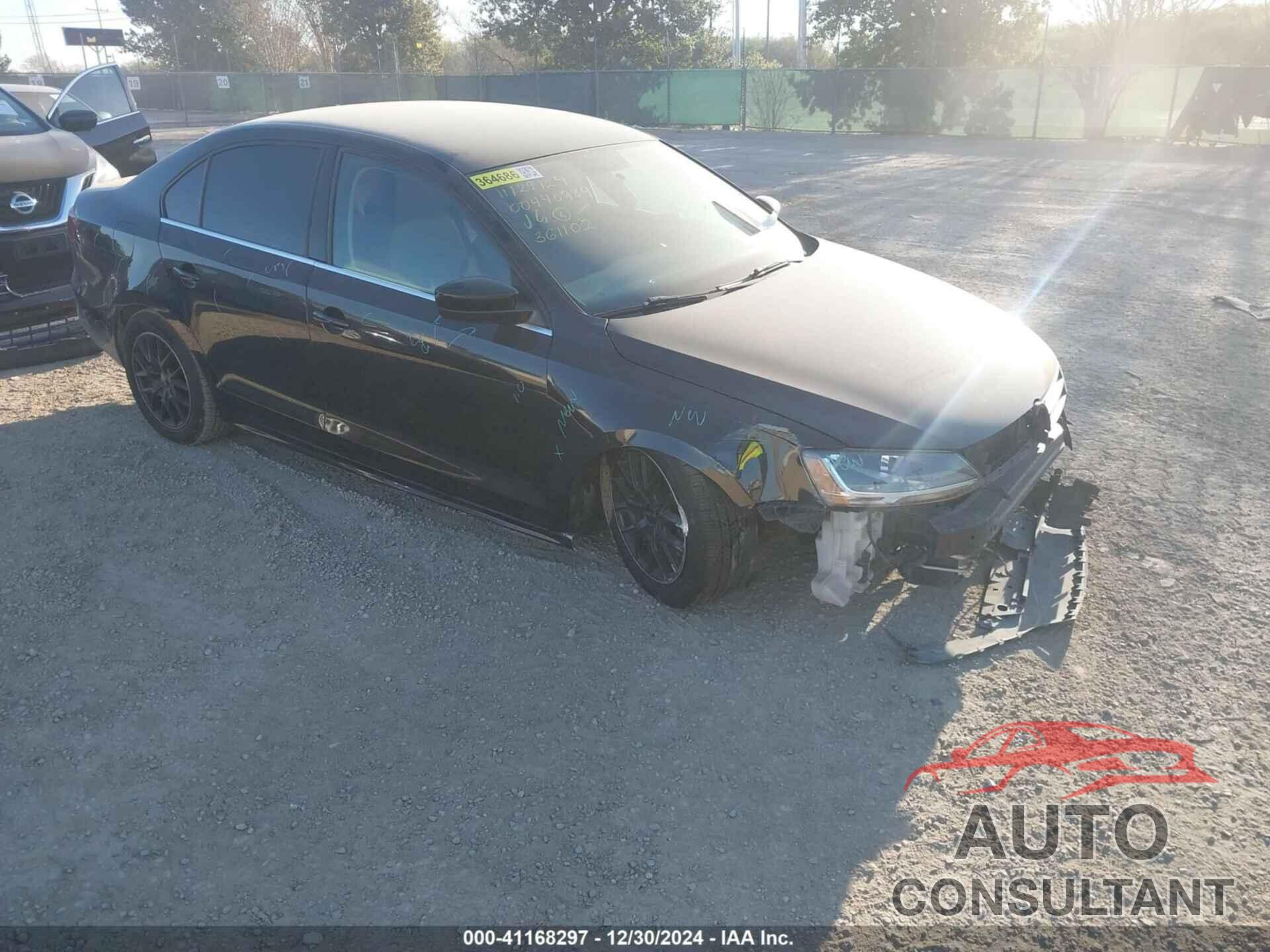VOLKSWAGEN JETTA 2017 - 3VW2B7AJ1HM361102