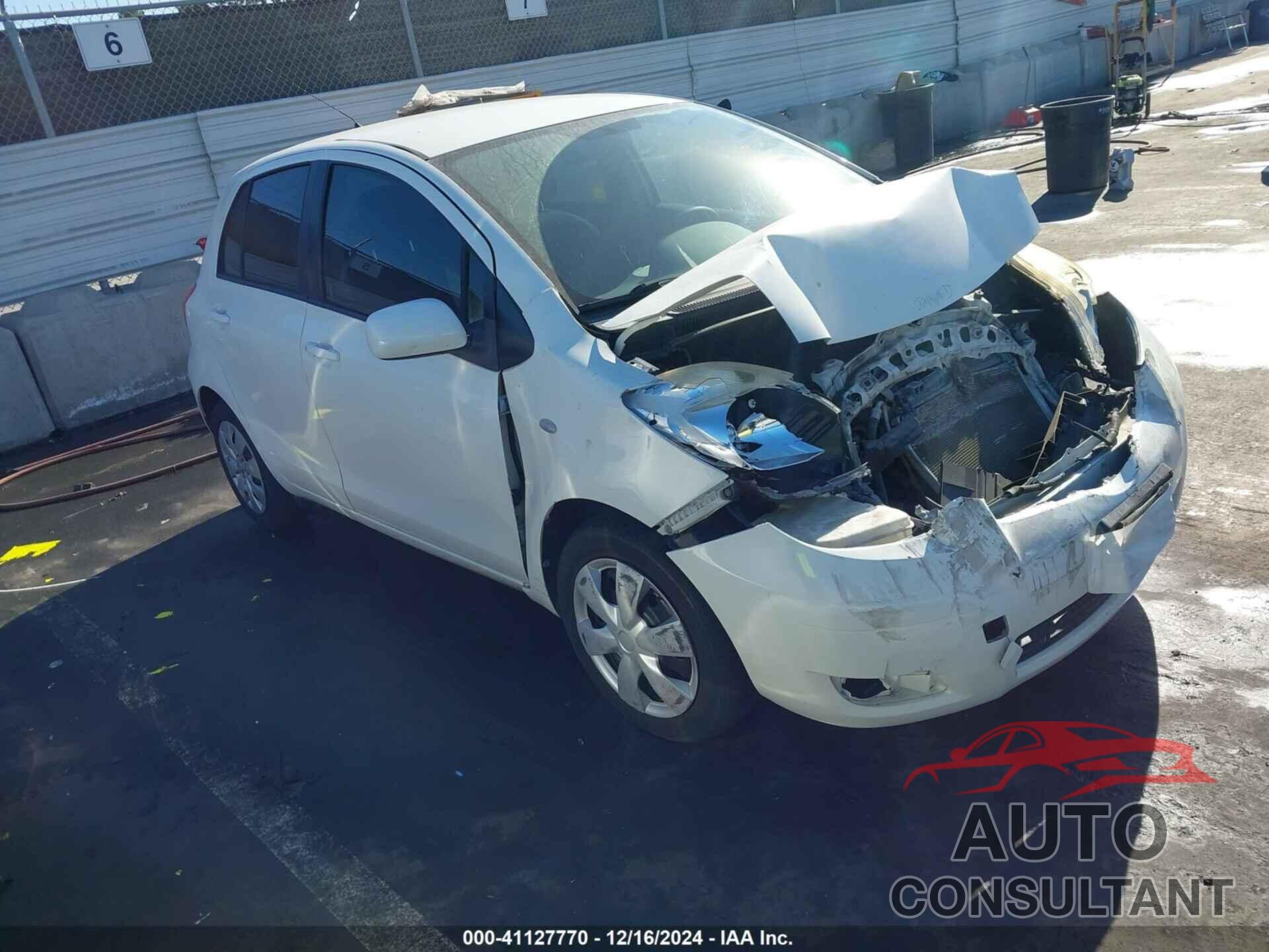 TOYOTA YARIS 2010 - JTDKT4K39A5285414