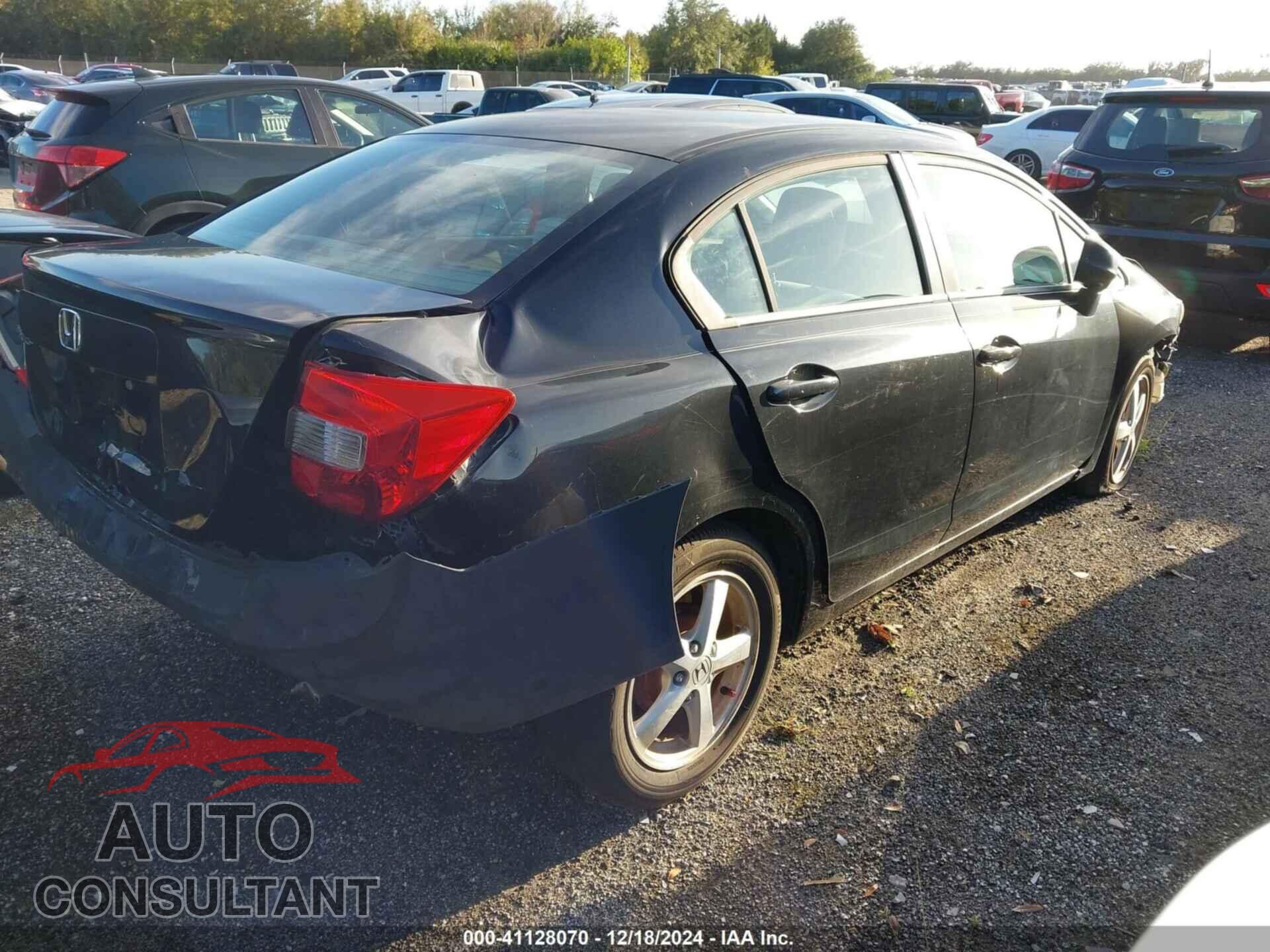 HONDA CIVIC 2012 - 19XFB2F54CE016216