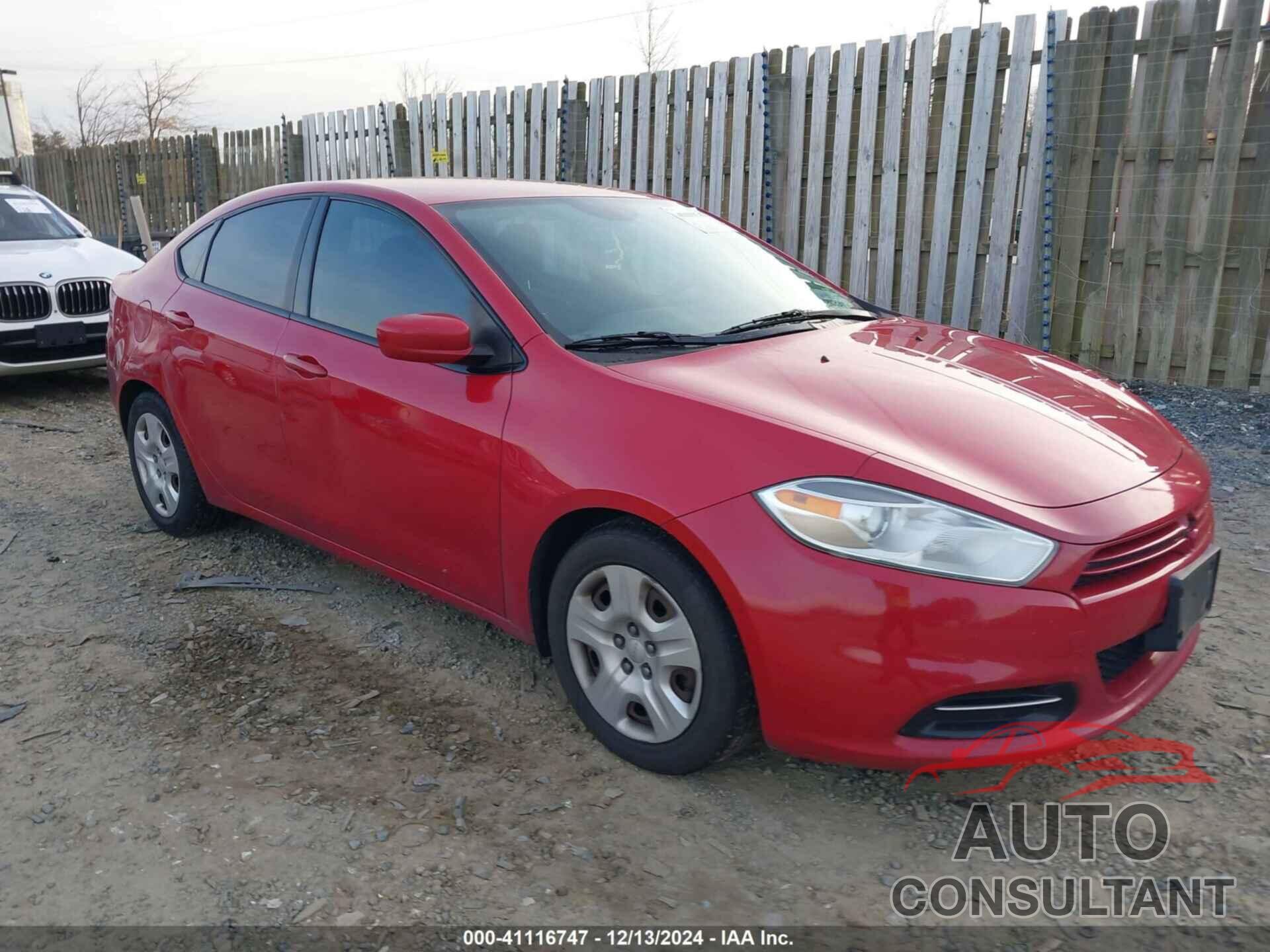 DODGE DART 2014 - 1C3CDFAA6ED697271