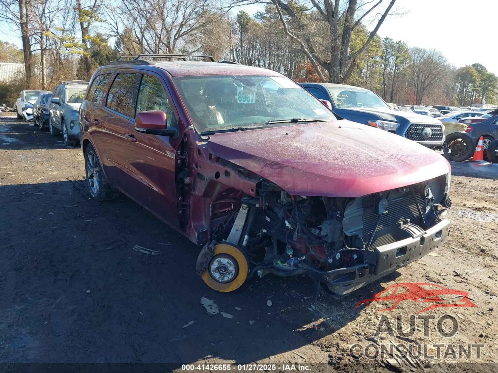 DODGE DURANGO 2017 - 1C4RDJDG1HC710107