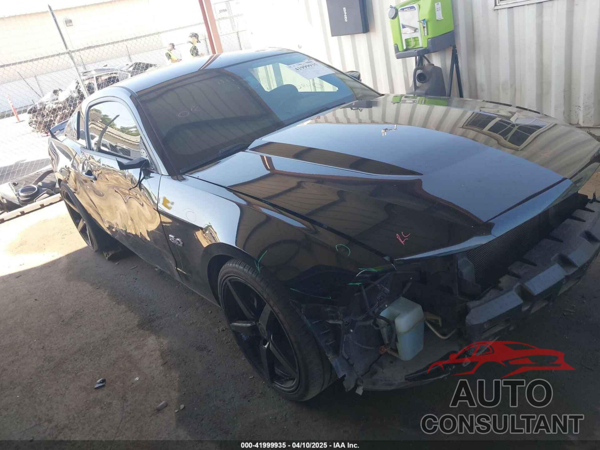 FORD MUSTANG 2012 - 1ZVBP8CF7C5214975