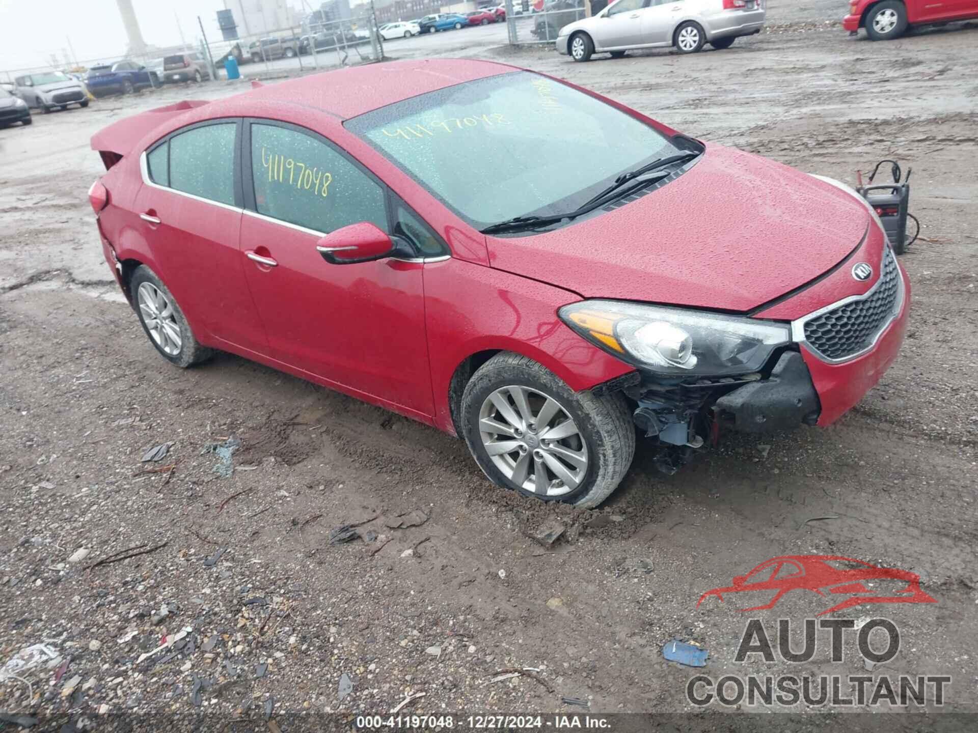 KIA FORTE 2015 - KNAFX4A85F5281495