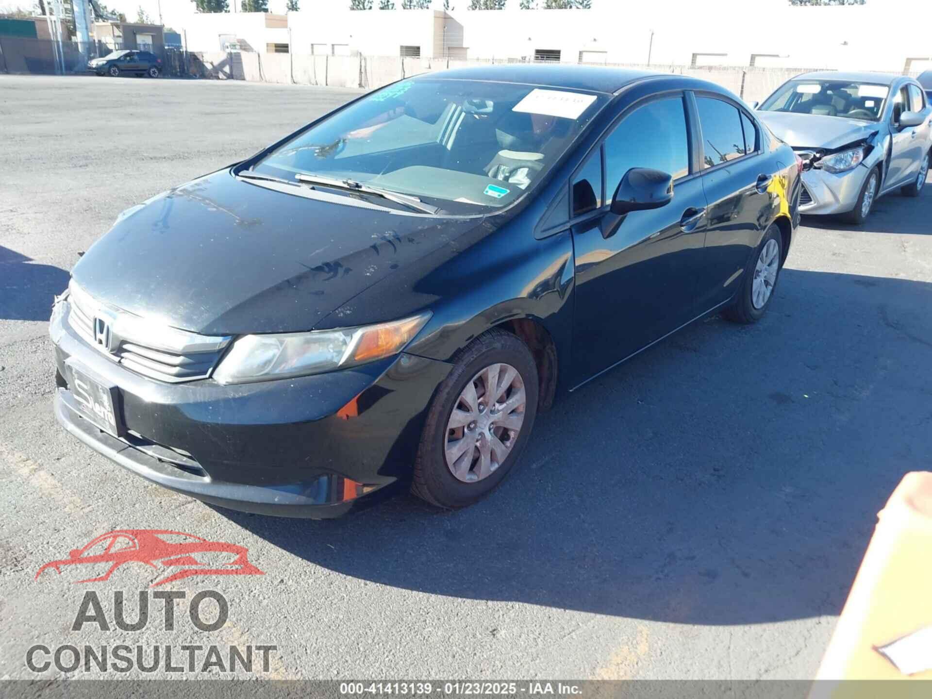 HONDA CIVIC 2012 - 19XFB2F5XCE384626