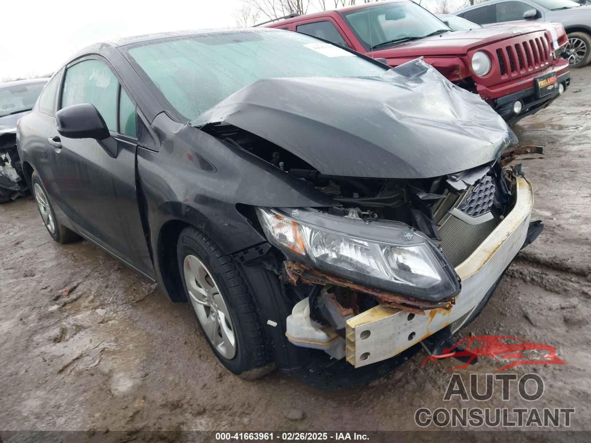 HONDA CIVIC 2013 - 2HGFG3B54DH531334