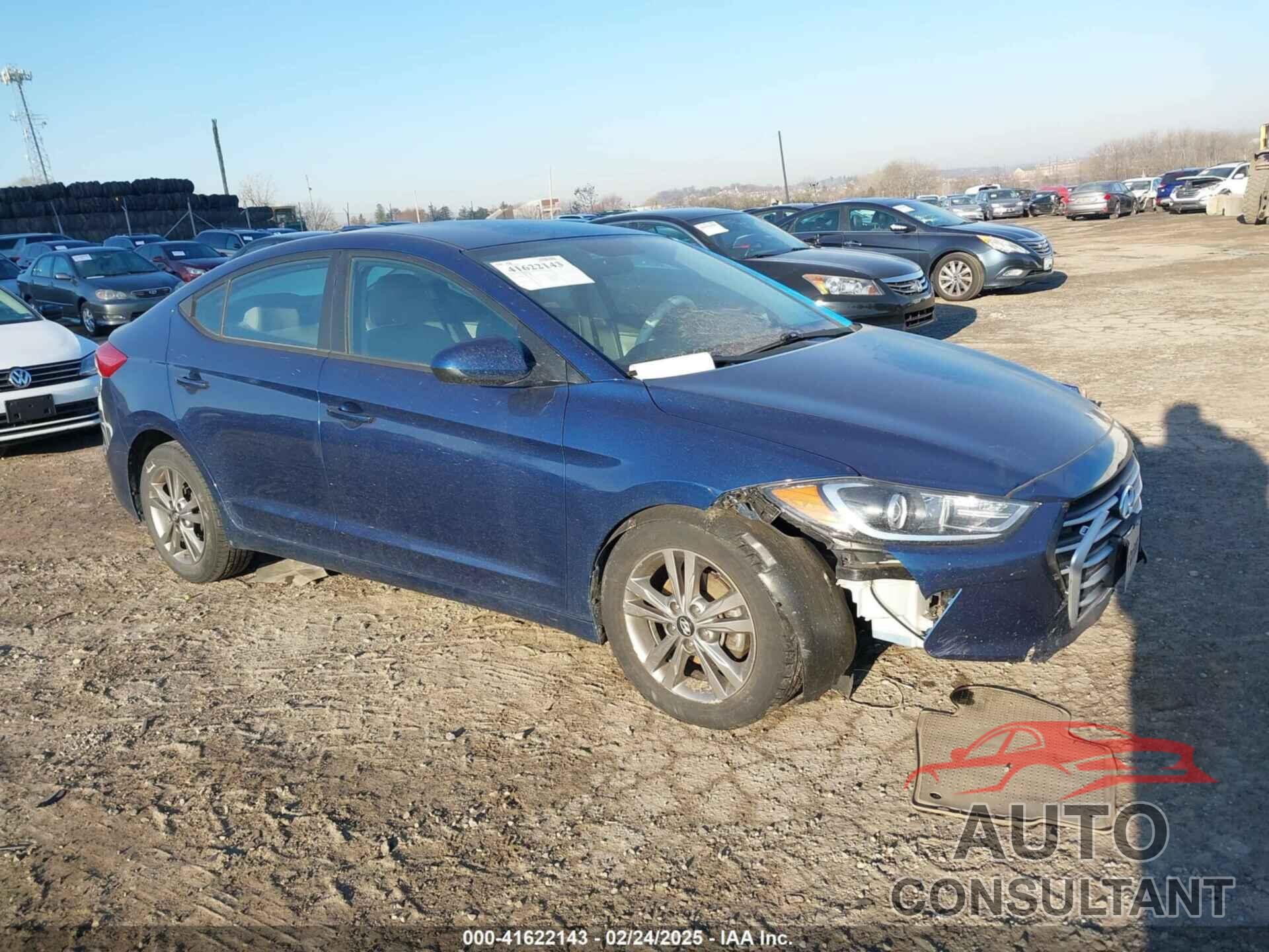 HYUNDAI ELANTRA 2017 - 5NPD84LF1HH203883