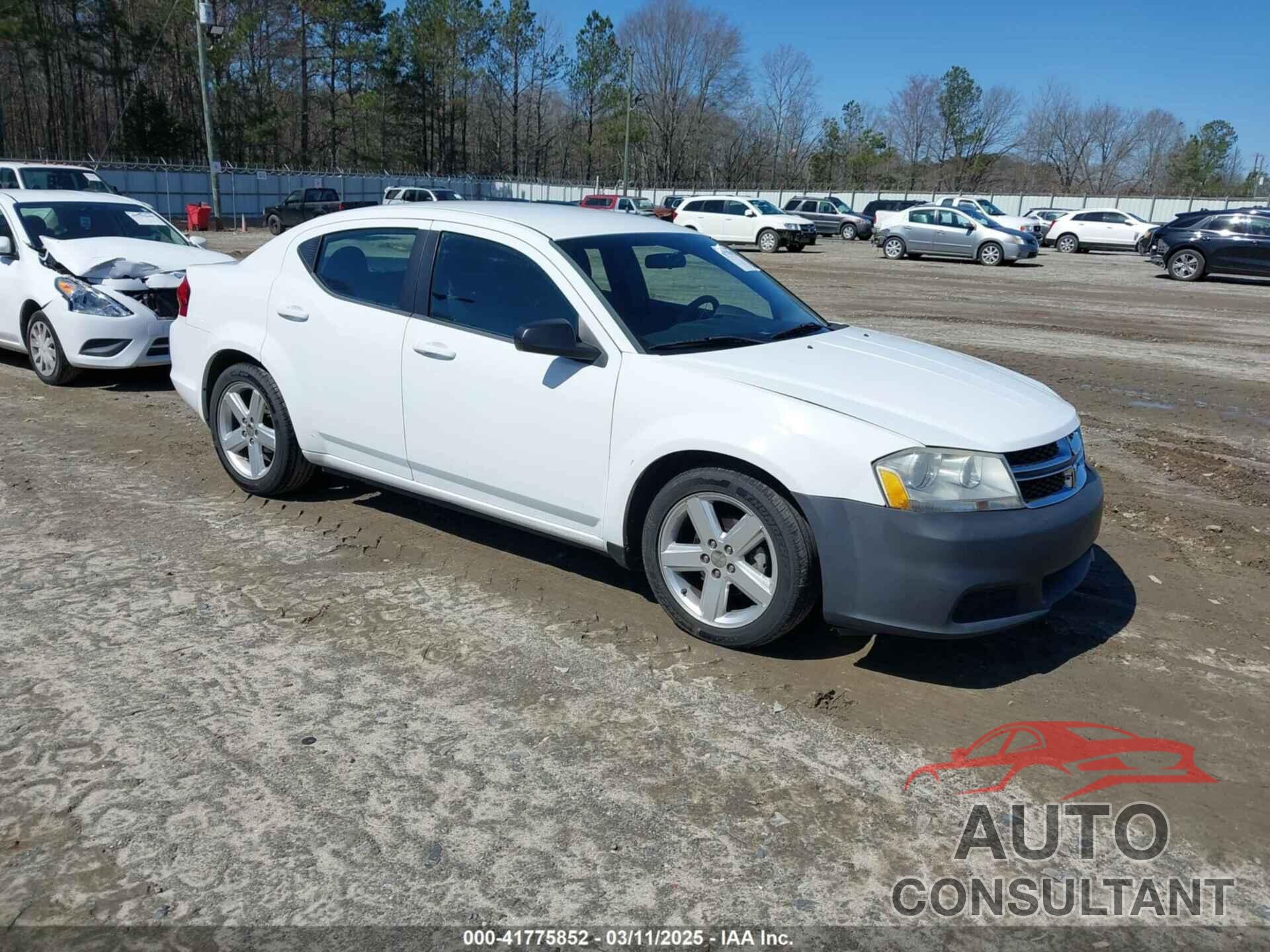DODGE AVENGER 2013 - 1C3CDZAB3DN636639