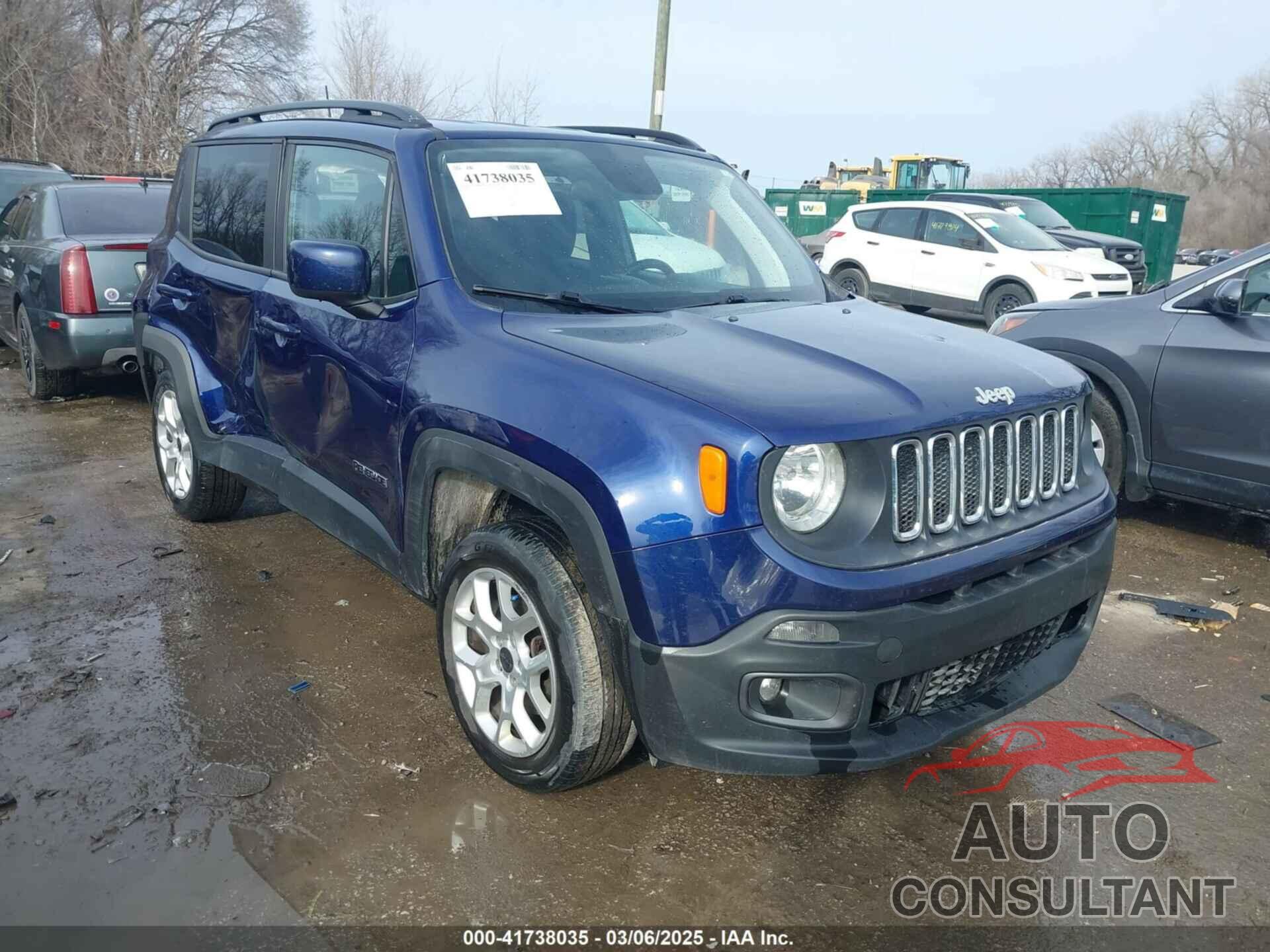 JEEP RENEGADE 2018 - ZACCJBBB8JPH52142