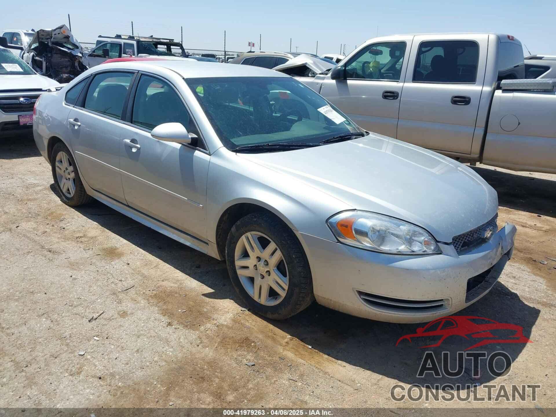 CHEVROLET IMPALA 2012 - 2G1WG5E33C1139207