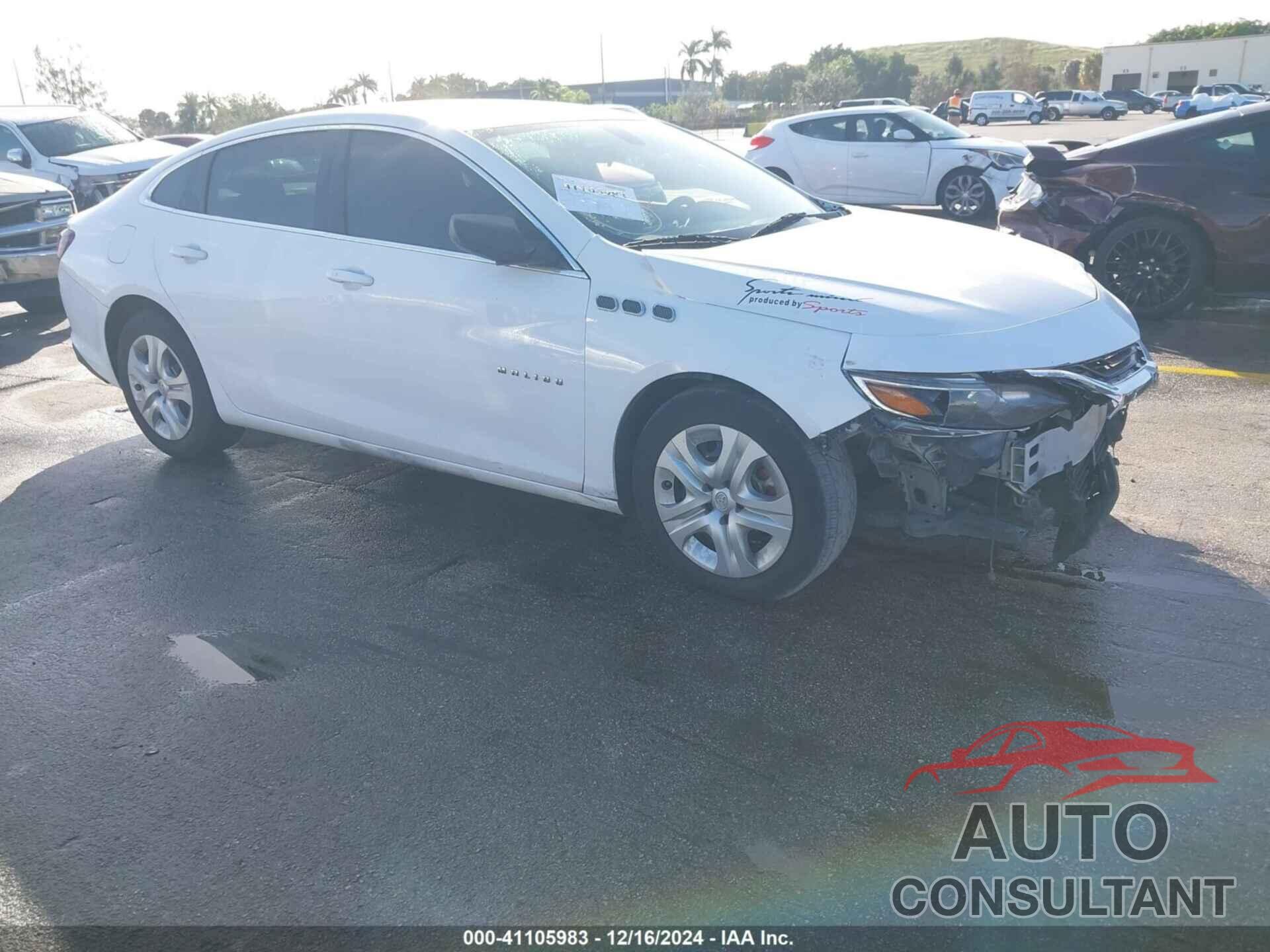 CHEVROLET MALIBU 2019 - 1G1ZB5ST2KF185814