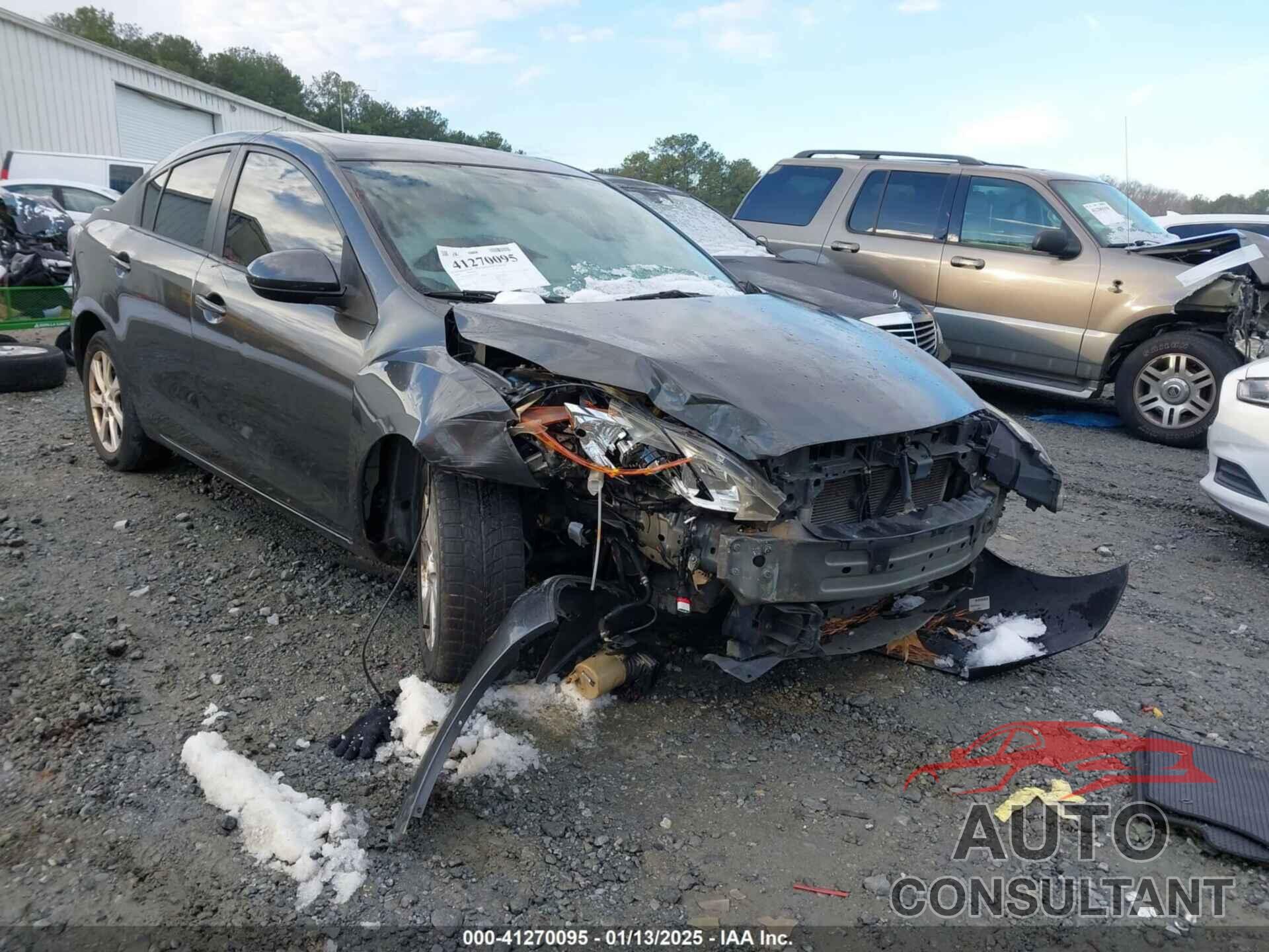 MAZDA MAZDA3 2010 - JM1BL1SG9A1329467
