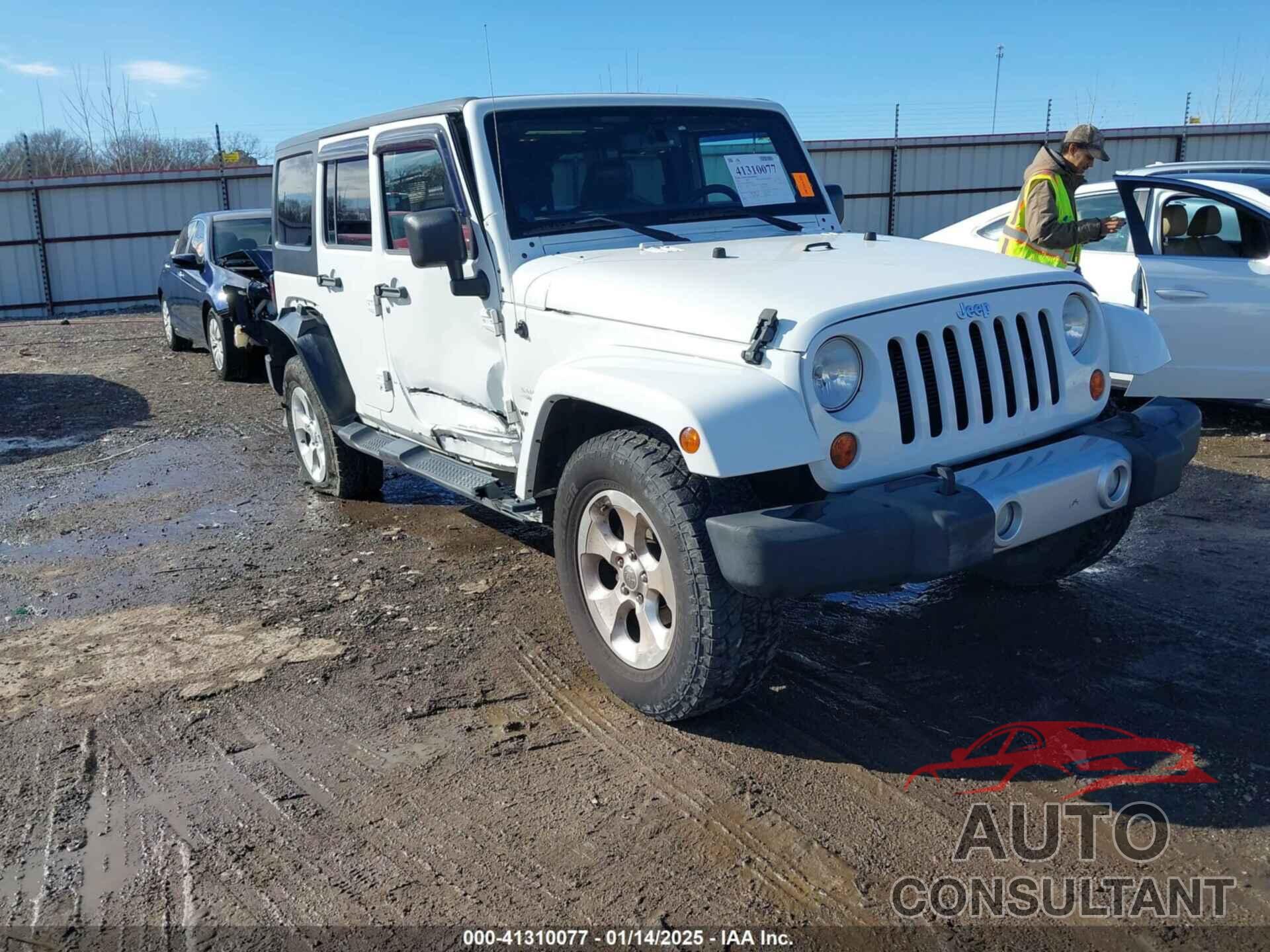 JEEP WRANGLER UNLIMITED 2013 - 1C4BJWEGXDL692724