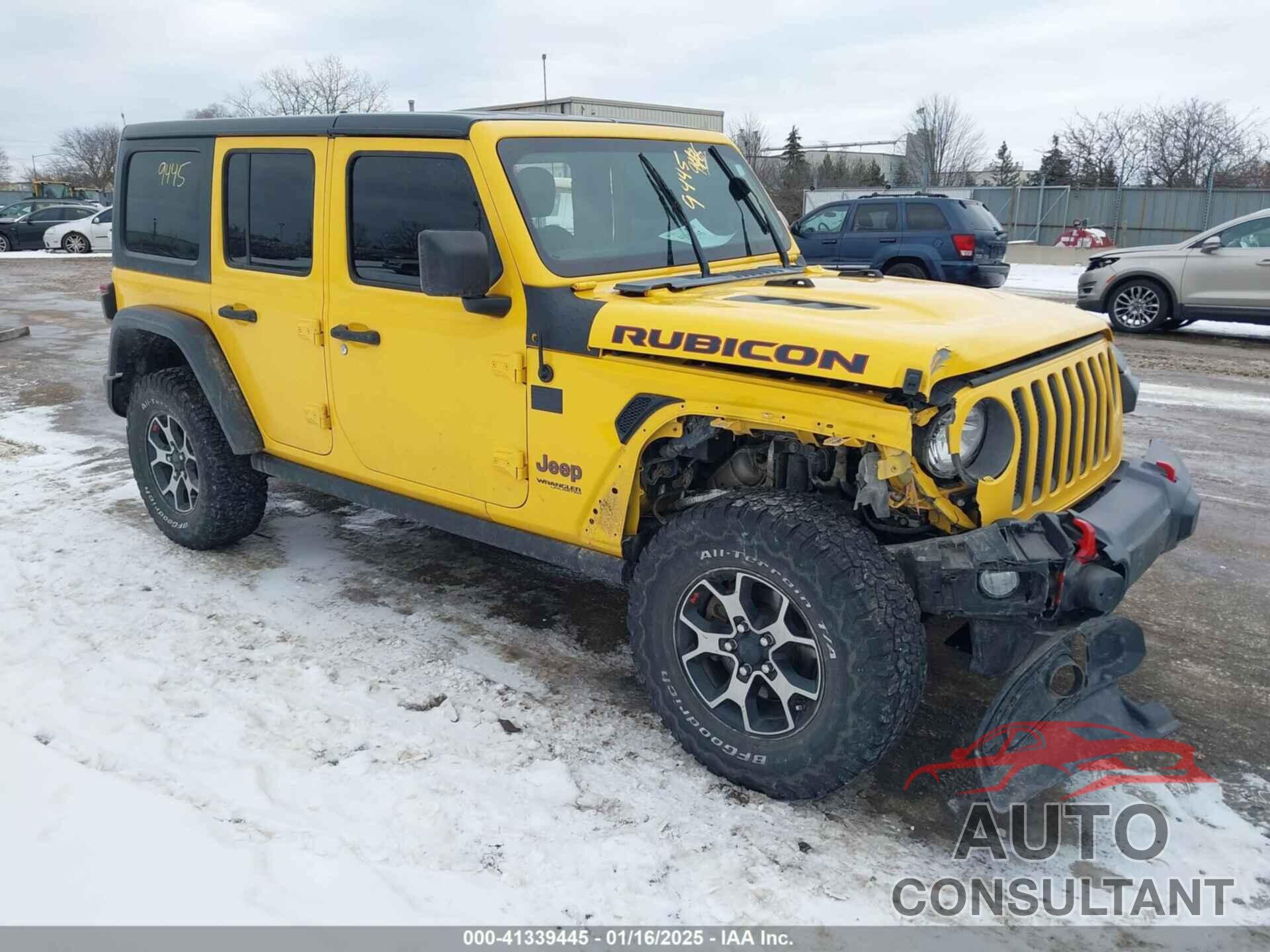 JEEP WRANGLER UNLIMITED 2018 - 1C4HJXFG7JW284190
