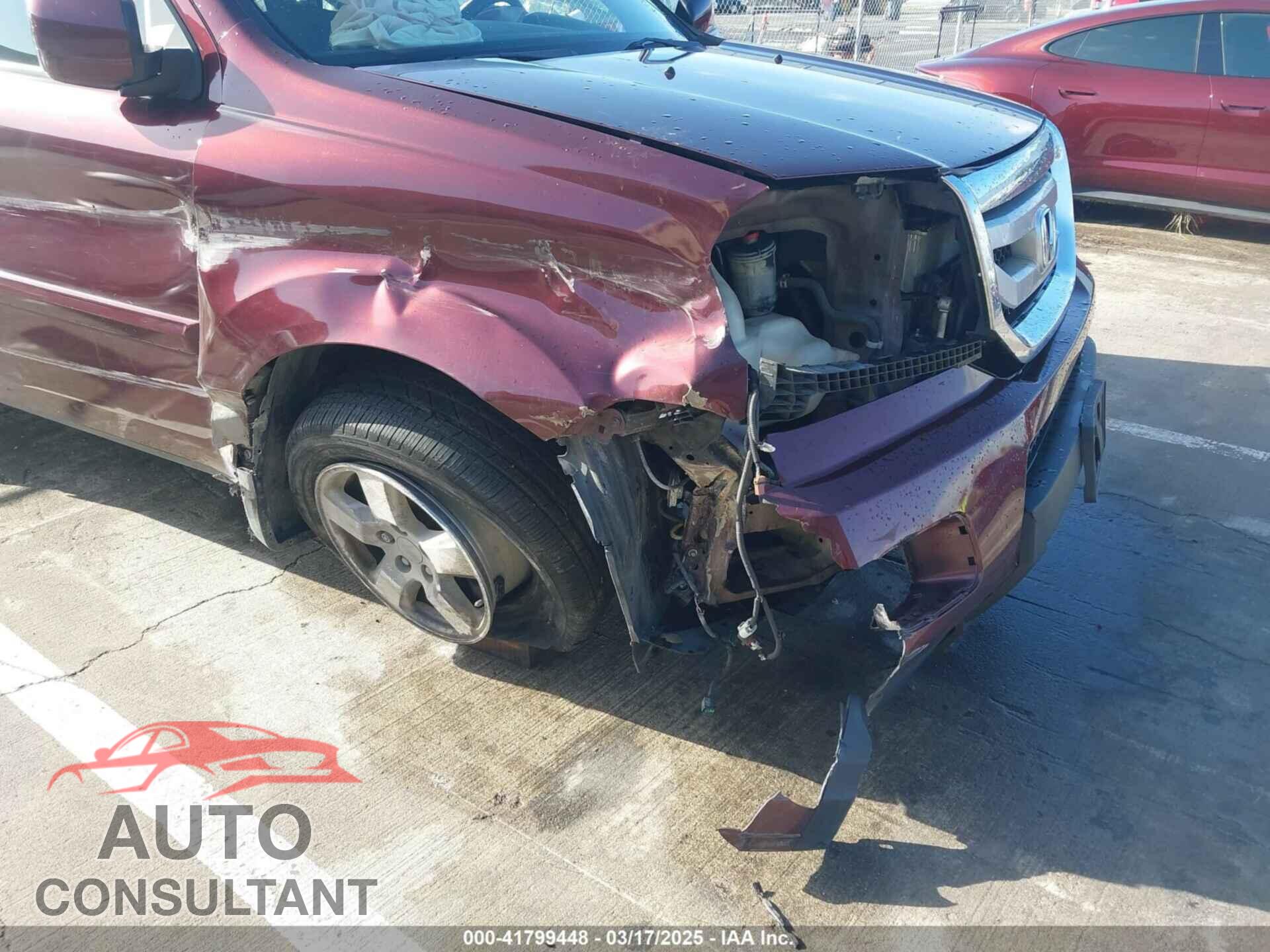 HONDA PILOT 2011 - 5FNYF3H40BB005357