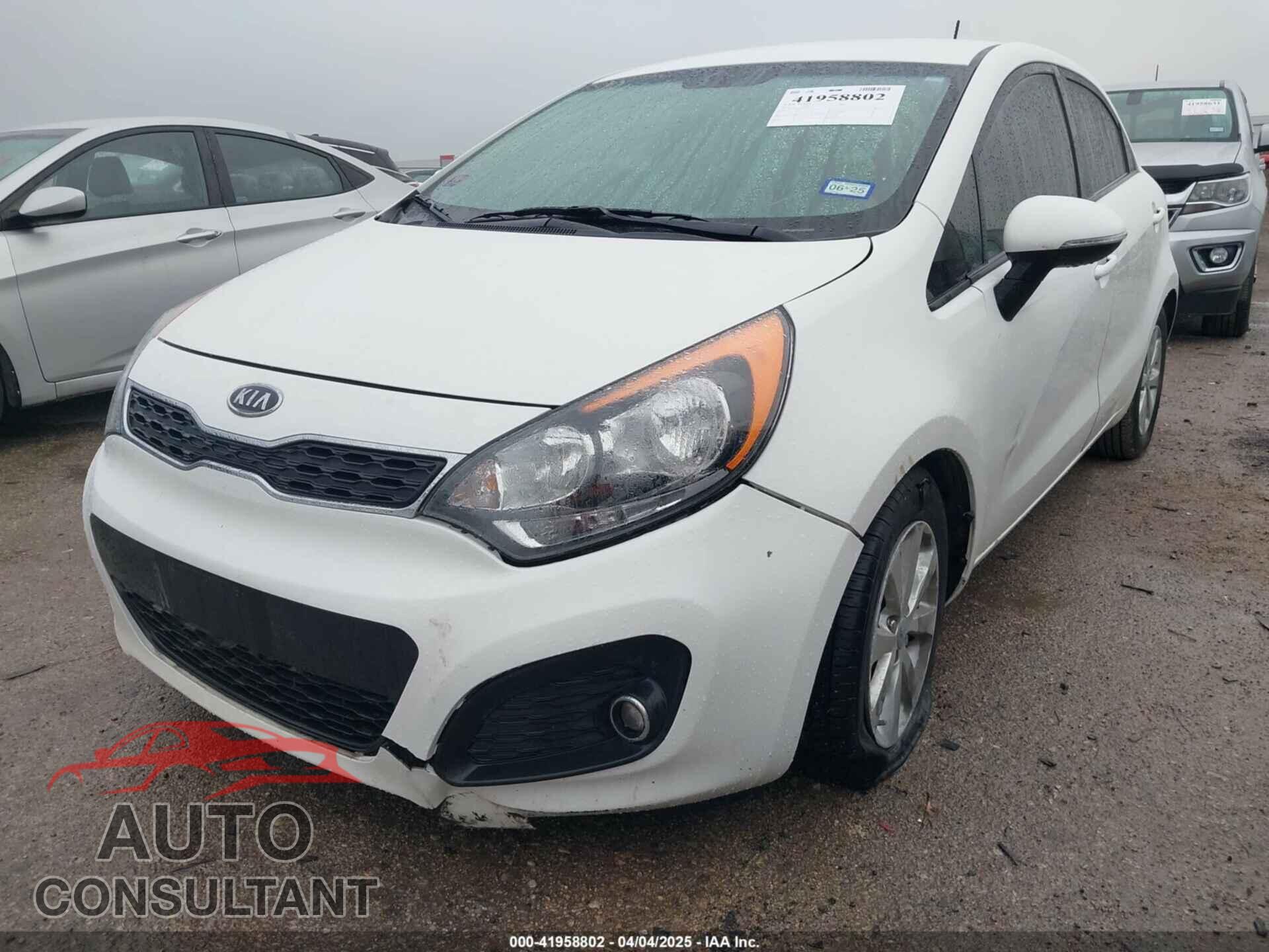 KIA RIO 2013 - KNADN5A30D6097807
