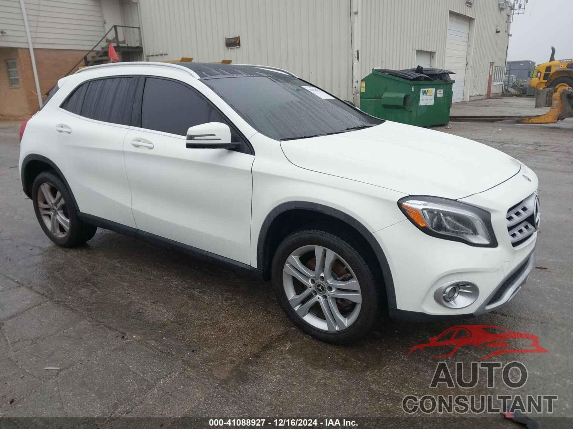 MERCEDES-BENZ GLA 250 2018 - WDCTG4EBXJU000246
