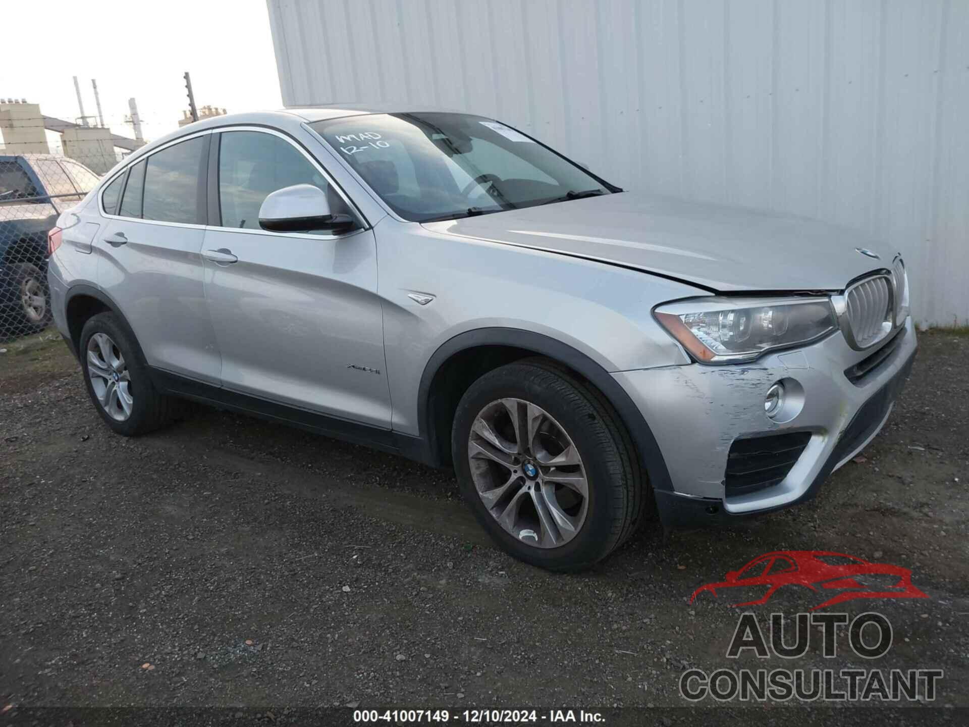 BMW X4 2016 - 5UXXW3C50G0R18796