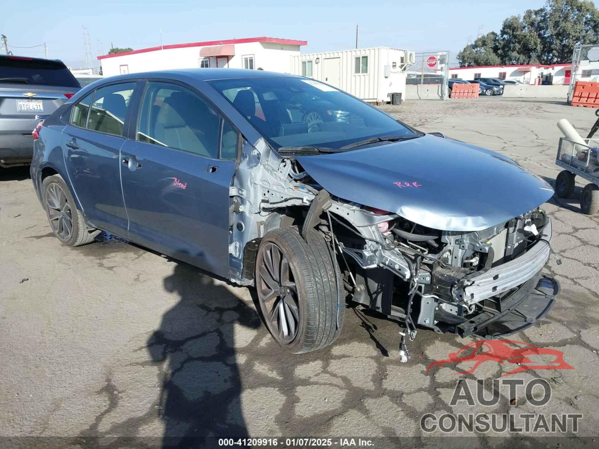 TOYOTA COROLLA 2022 - JTDS4MCE7N3510458
