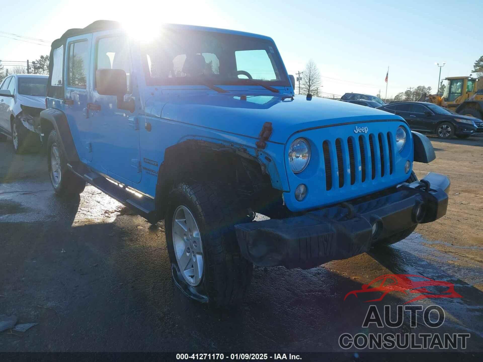 JEEP WRANGLER UNLIMITED 2017 - 1C4BJWDGXHL599418