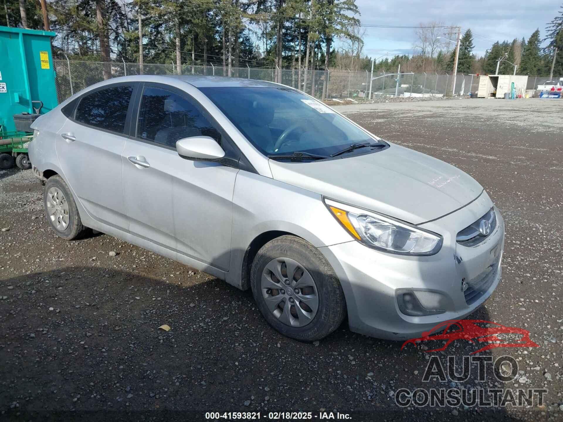 HYUNDAI ACCENT 2016 - KMHCT4AE7GU967449