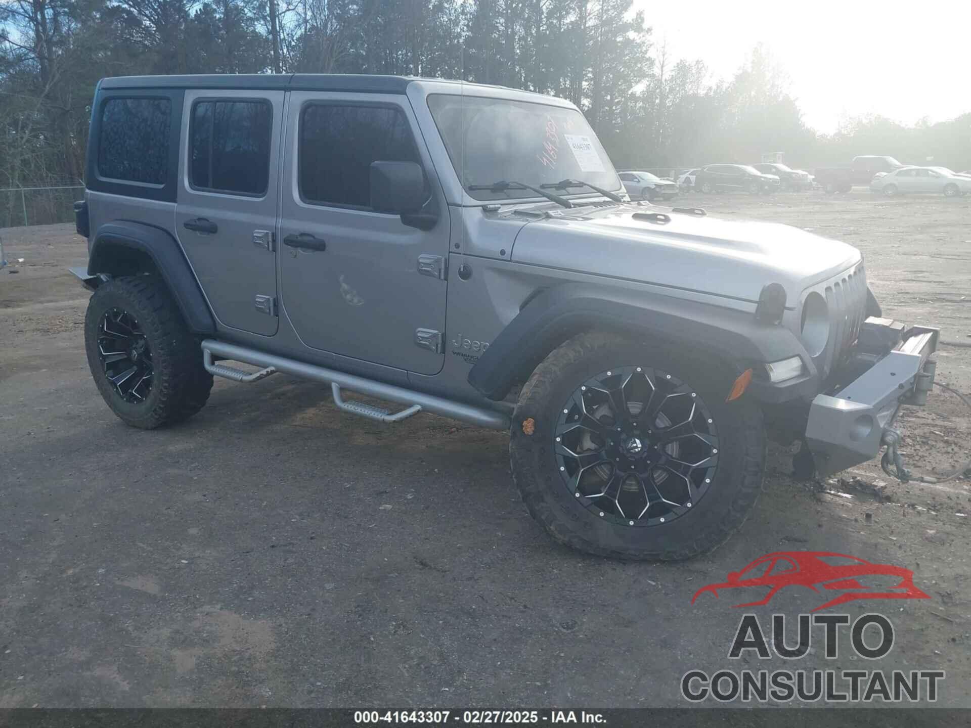JEEP WRANGLER UNLIMITED 2019 - 1C4HJXDG1KW646499