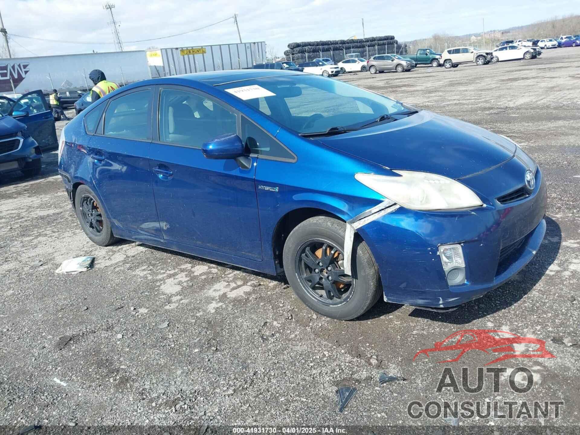 TOYOTA PRIUS 2010 - JTDKN3DU0A0148076