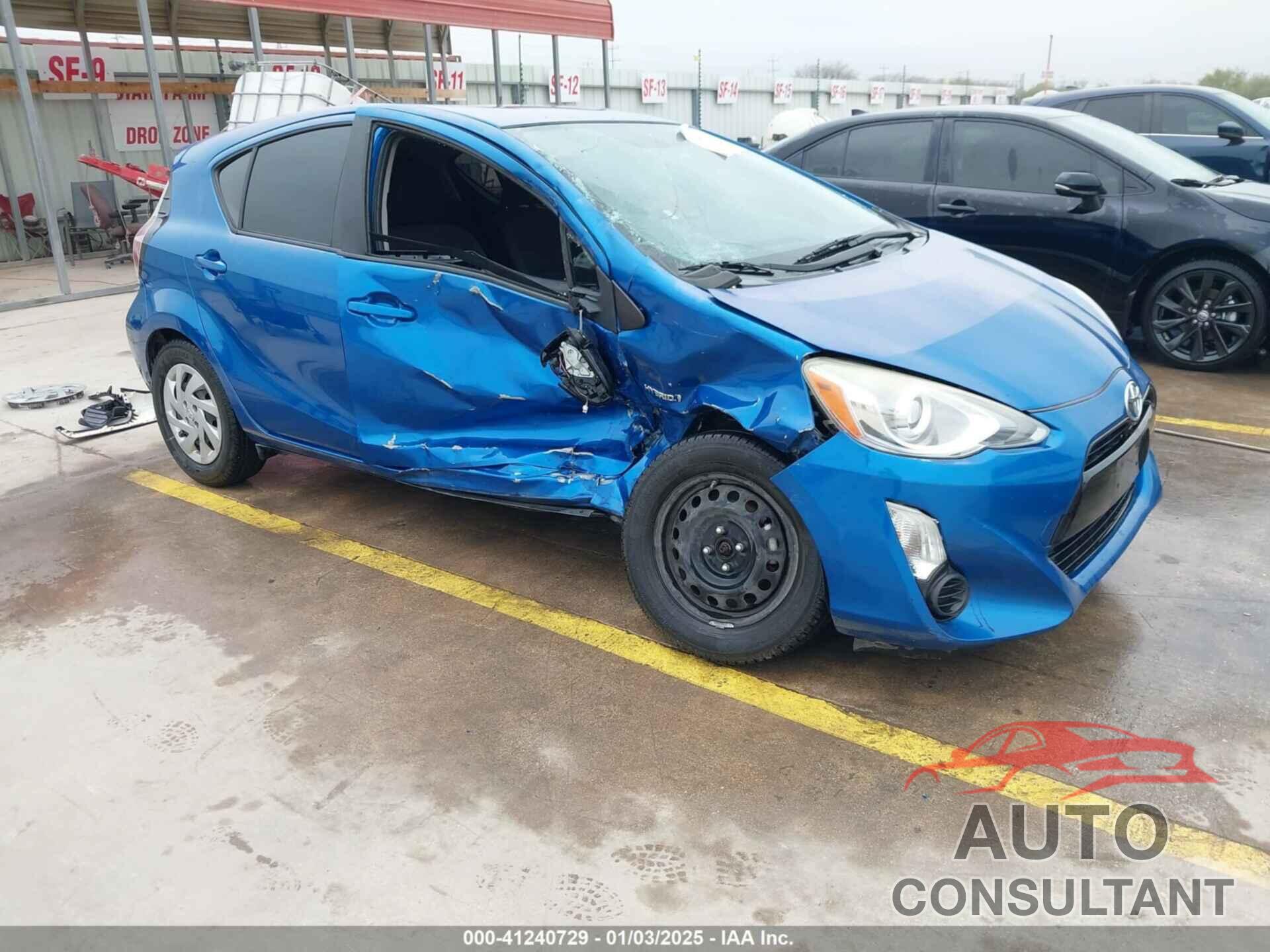 TOYOTA PRIUS C 2015 - JTDKDTB31F1582344