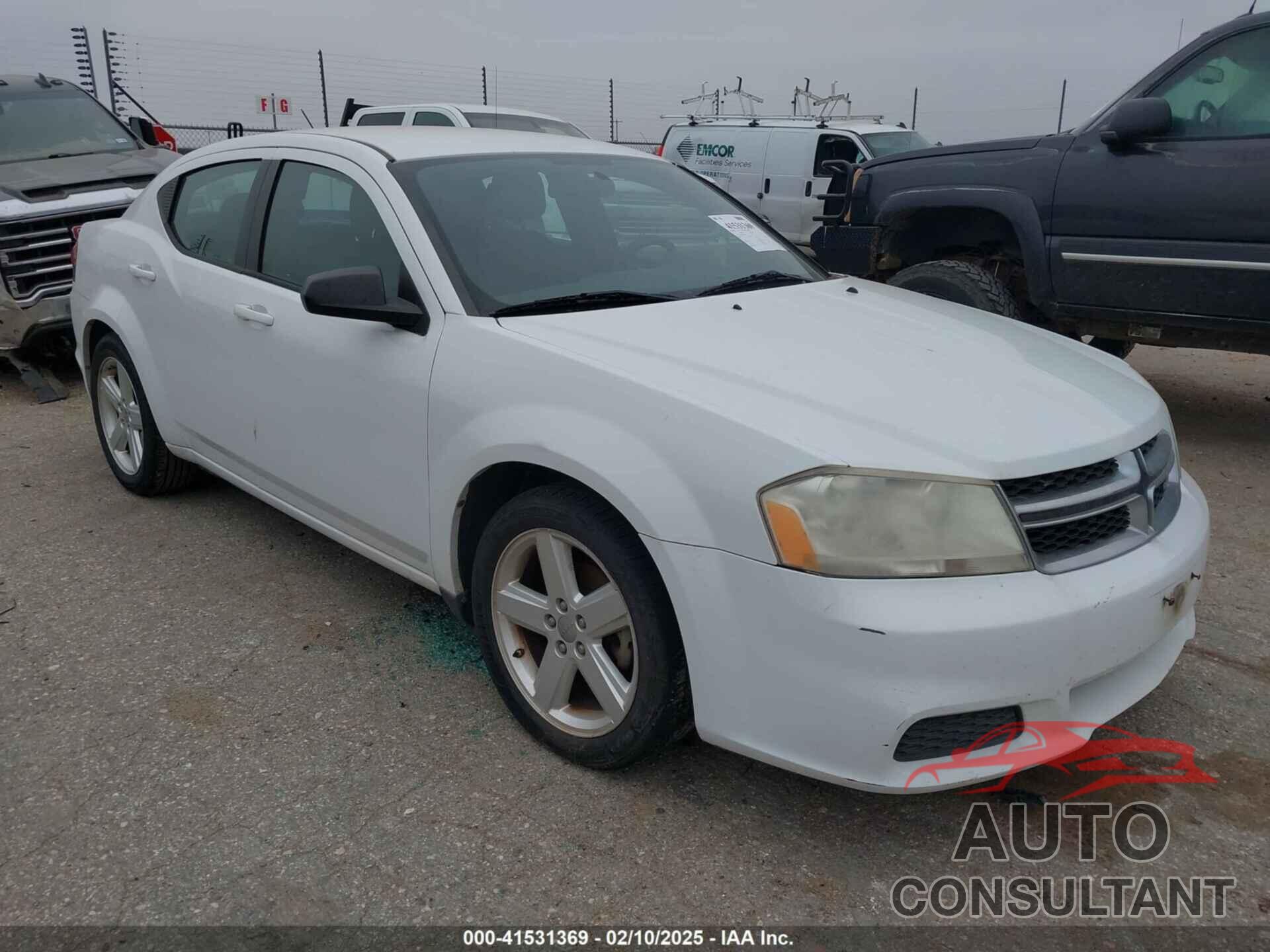 DODGE AVENGER 2013 - 1C3CDZAB3DN534662