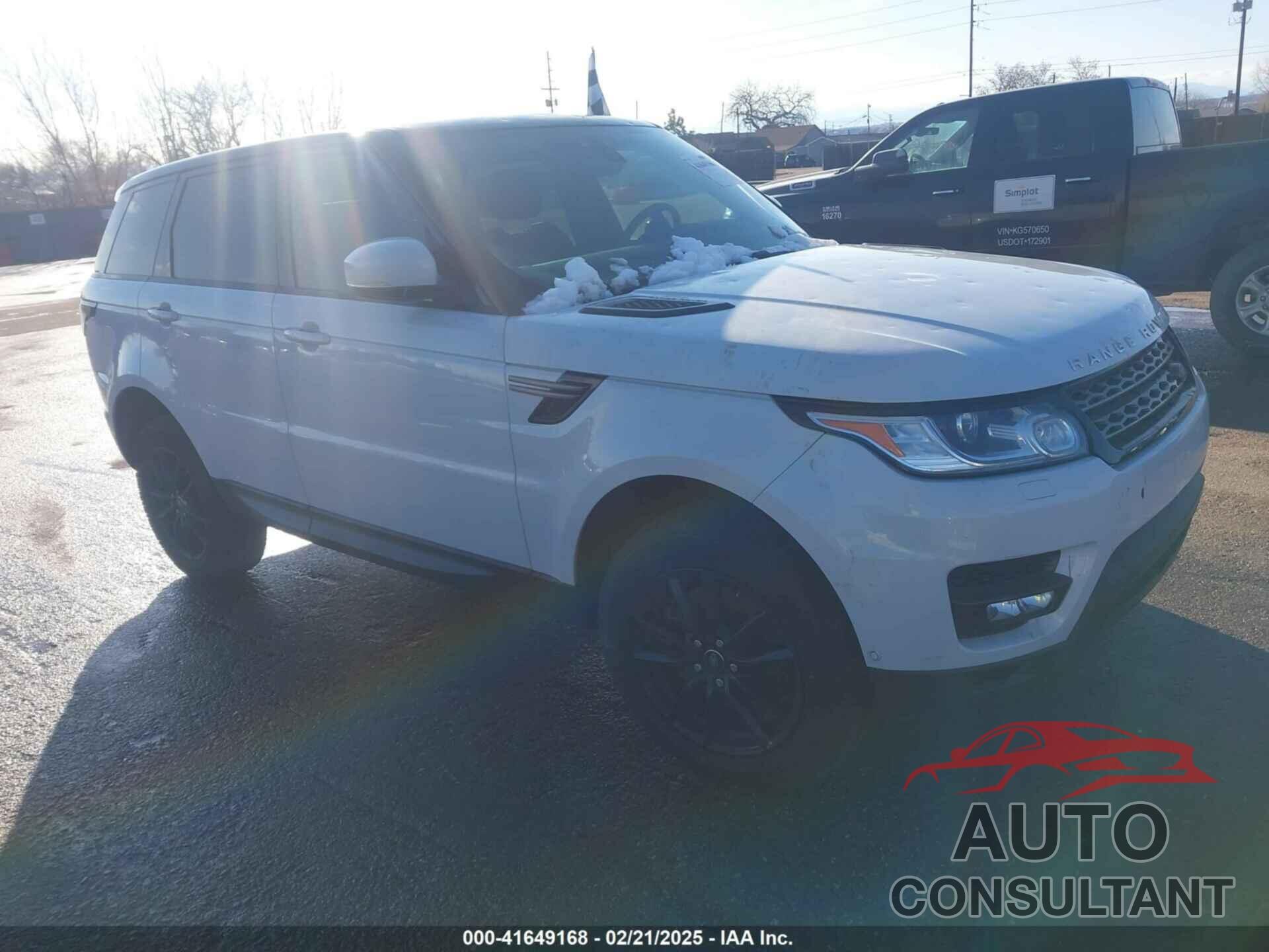 LAND ROVER RANGE ROVER SPORT 2017 - SALWG2FVXHA684882