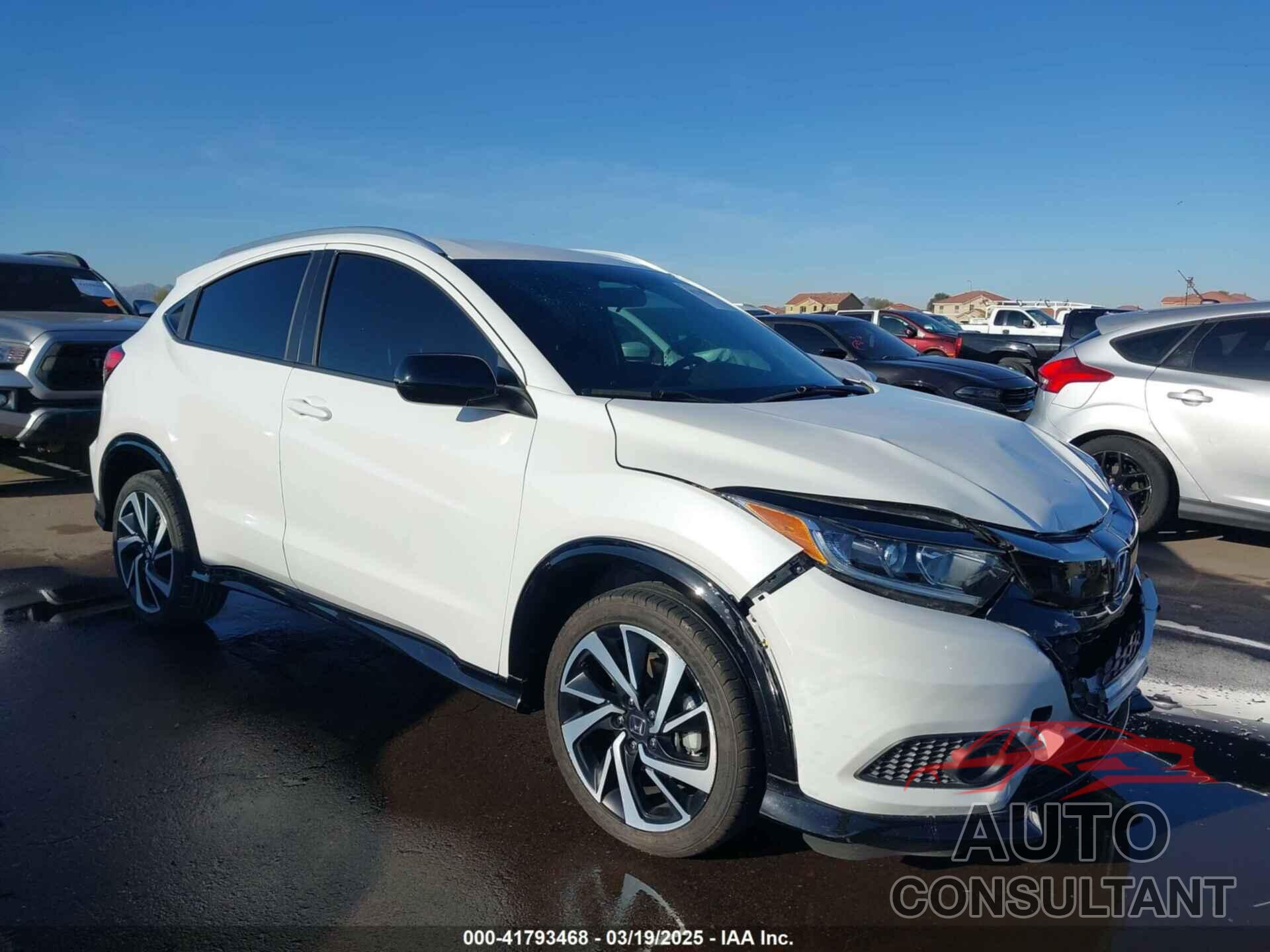 HONDA HR-V 2020 - 3CZRU6H17LM706499