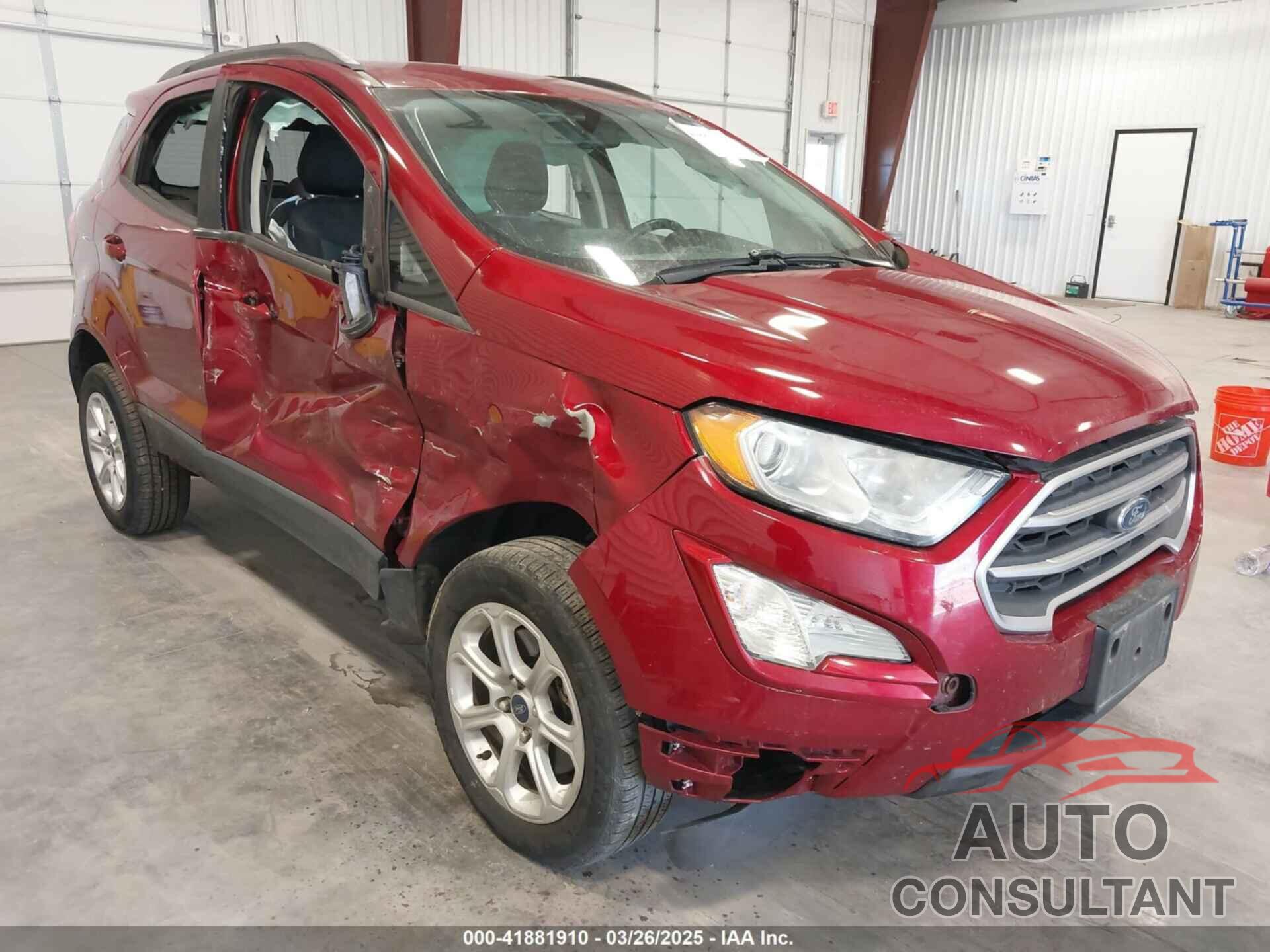 FORD ECOSPORT 2019 - MAJ6S3GL3KC302637