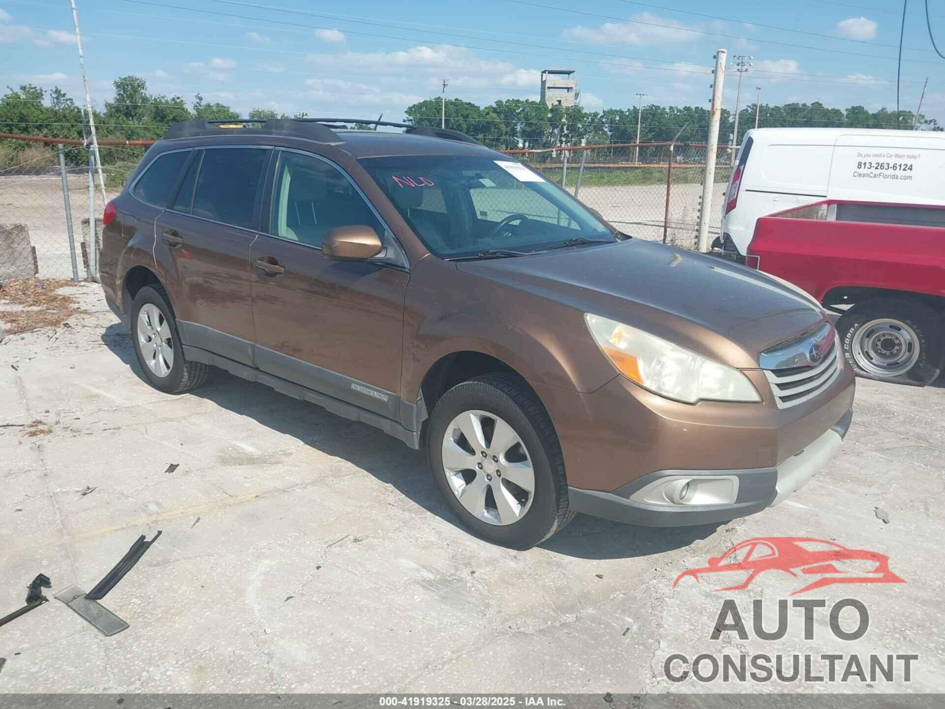 SUBARU OUTBACK 2011 - 4S4BRBJC1B3322775