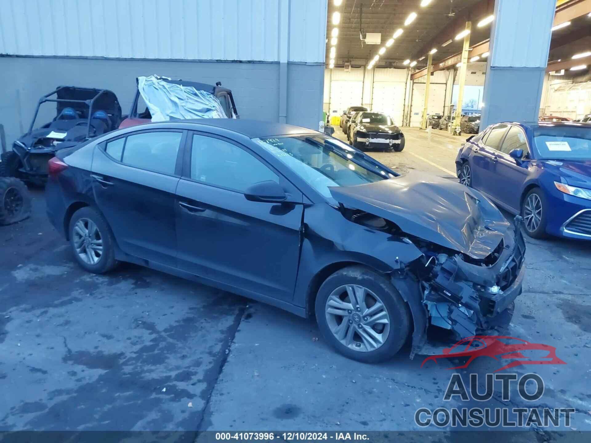 HYUNDAI ELANTRA 2019 - KMHD84LF9KU735813