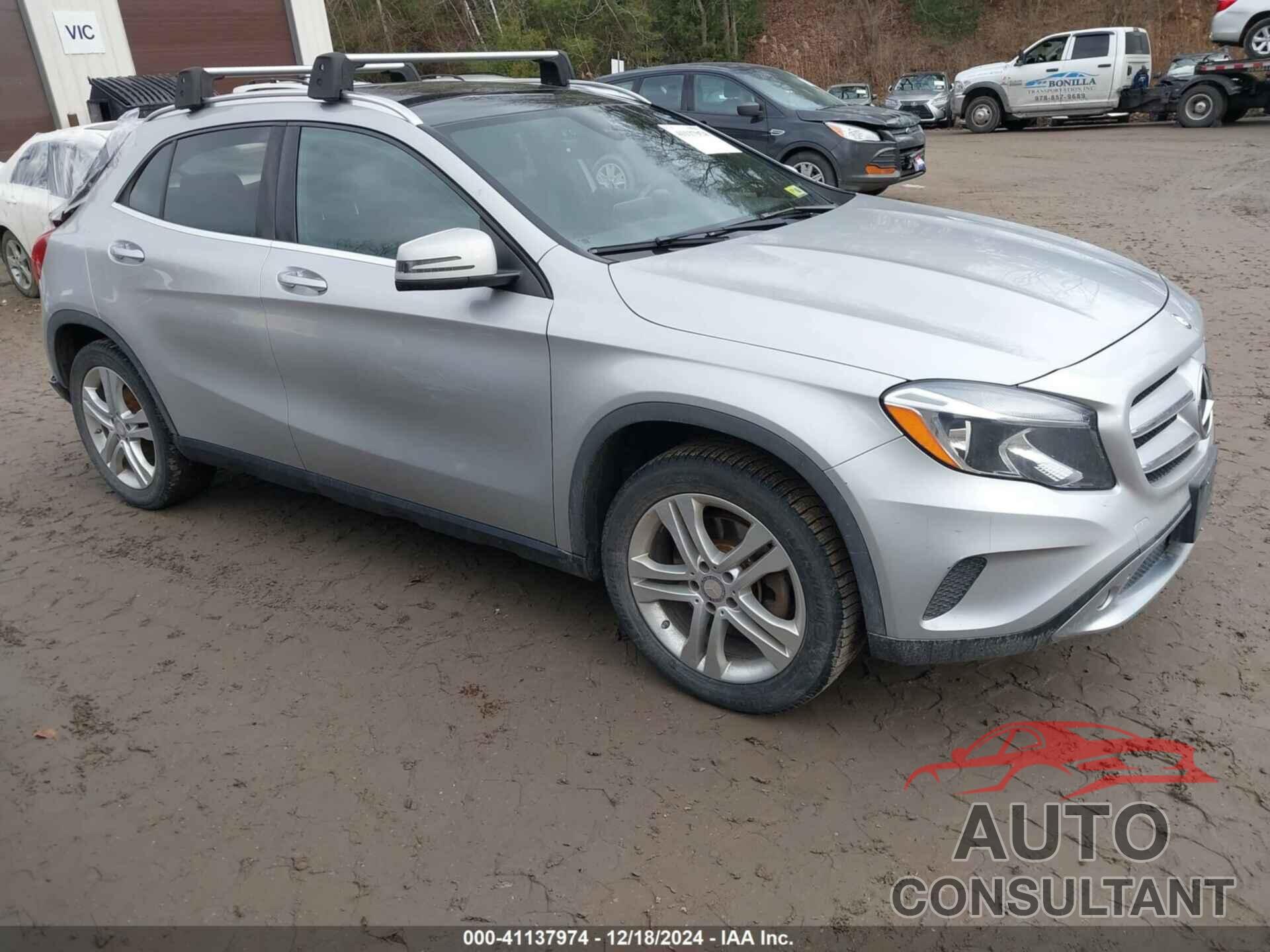 MERCEDES-BENZ GLA 250 2016 - WDCTG4GB6GJ212794