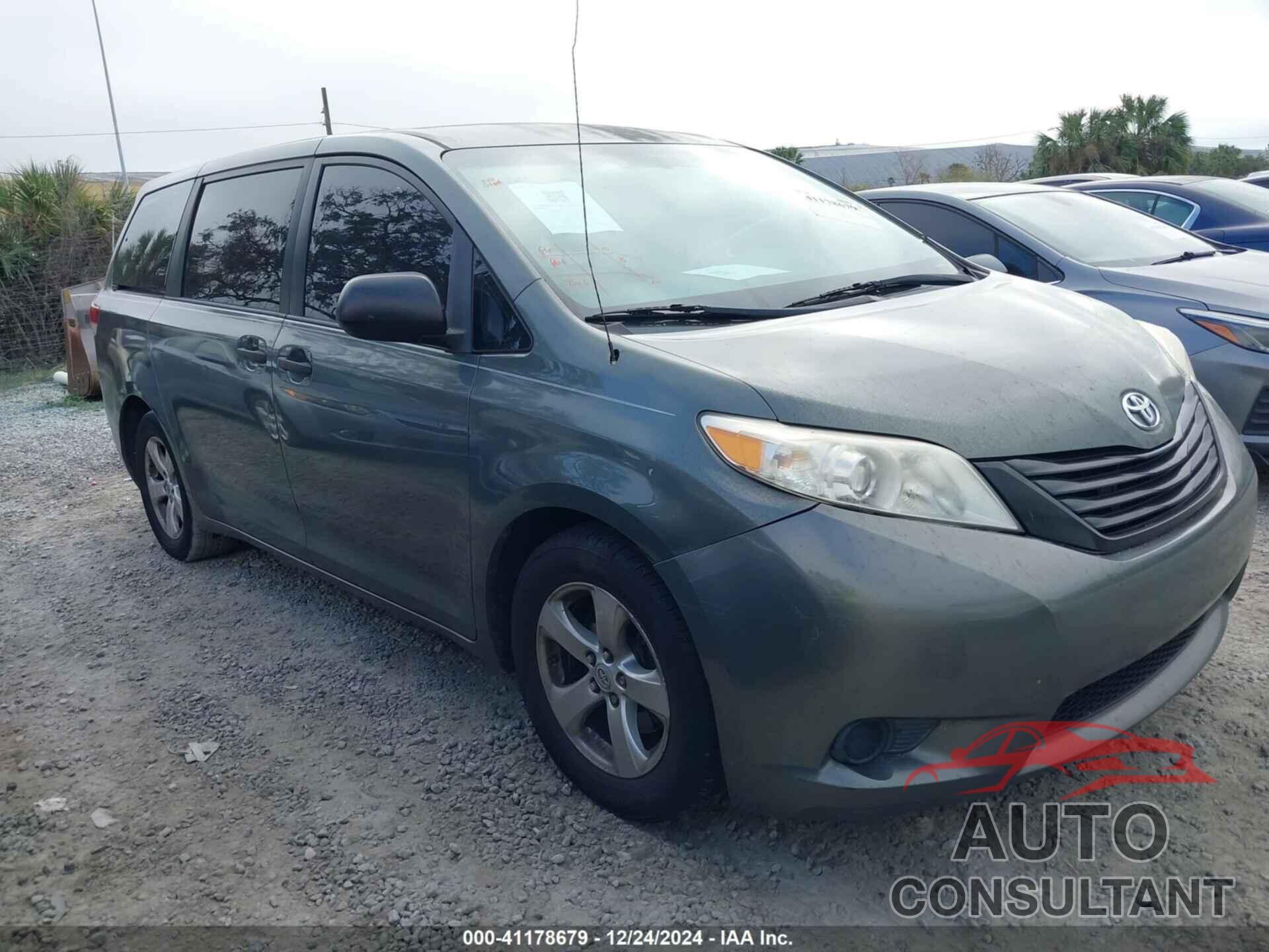 TOYOTA SIENNA 2014 - 5TDZK3DC6ES421278