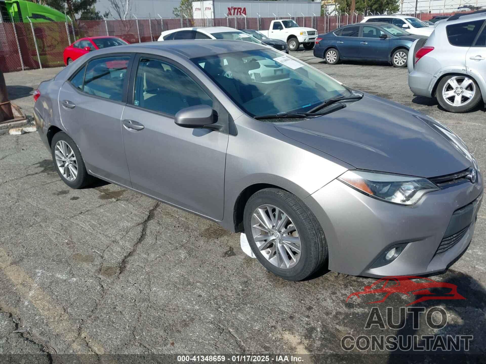 TOYOTA COROLLA 2014 - 5YFBURHE3EP087021
