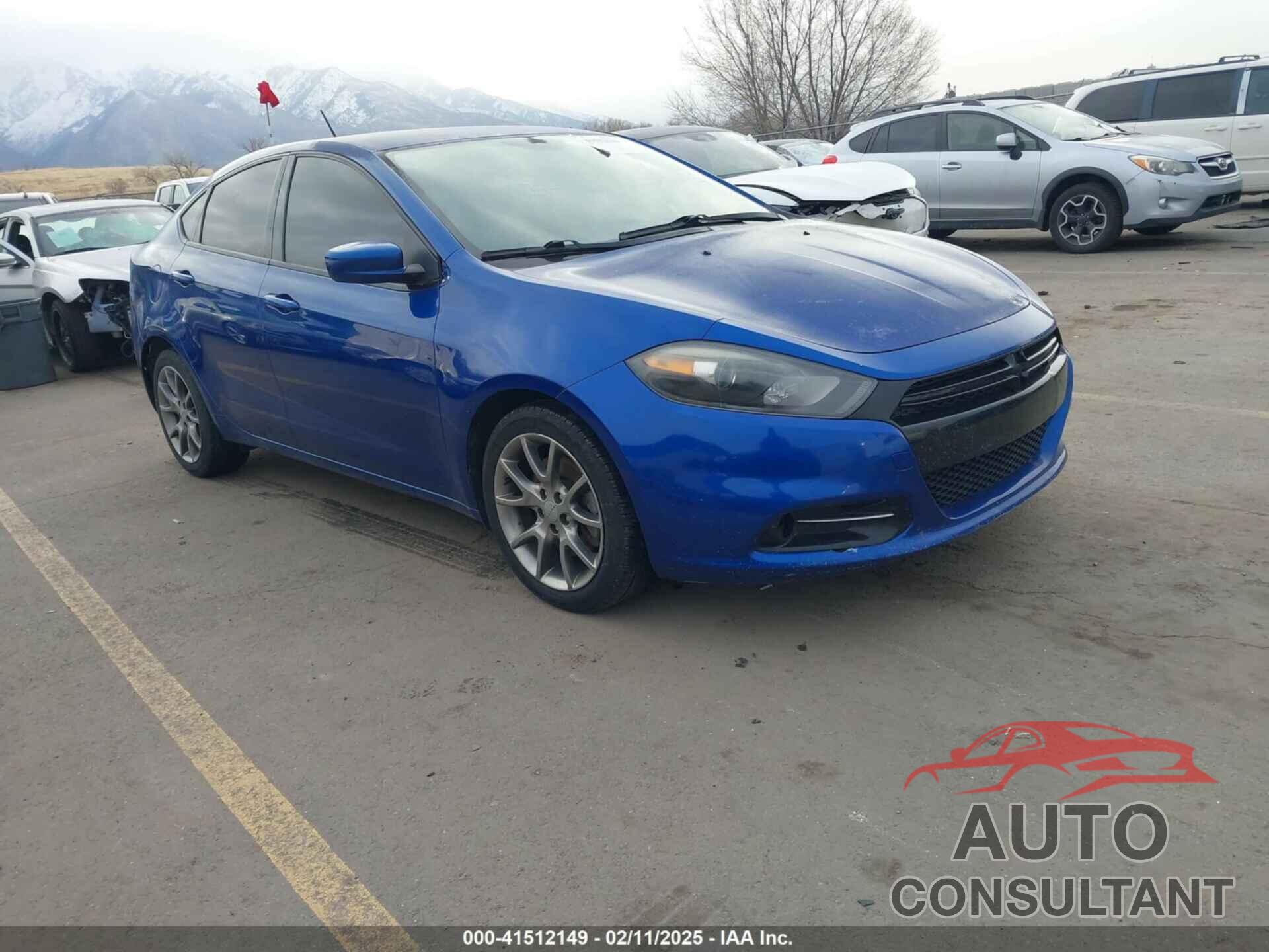 DODGE DART 2014 - 1C3CDFBB5ED860287
