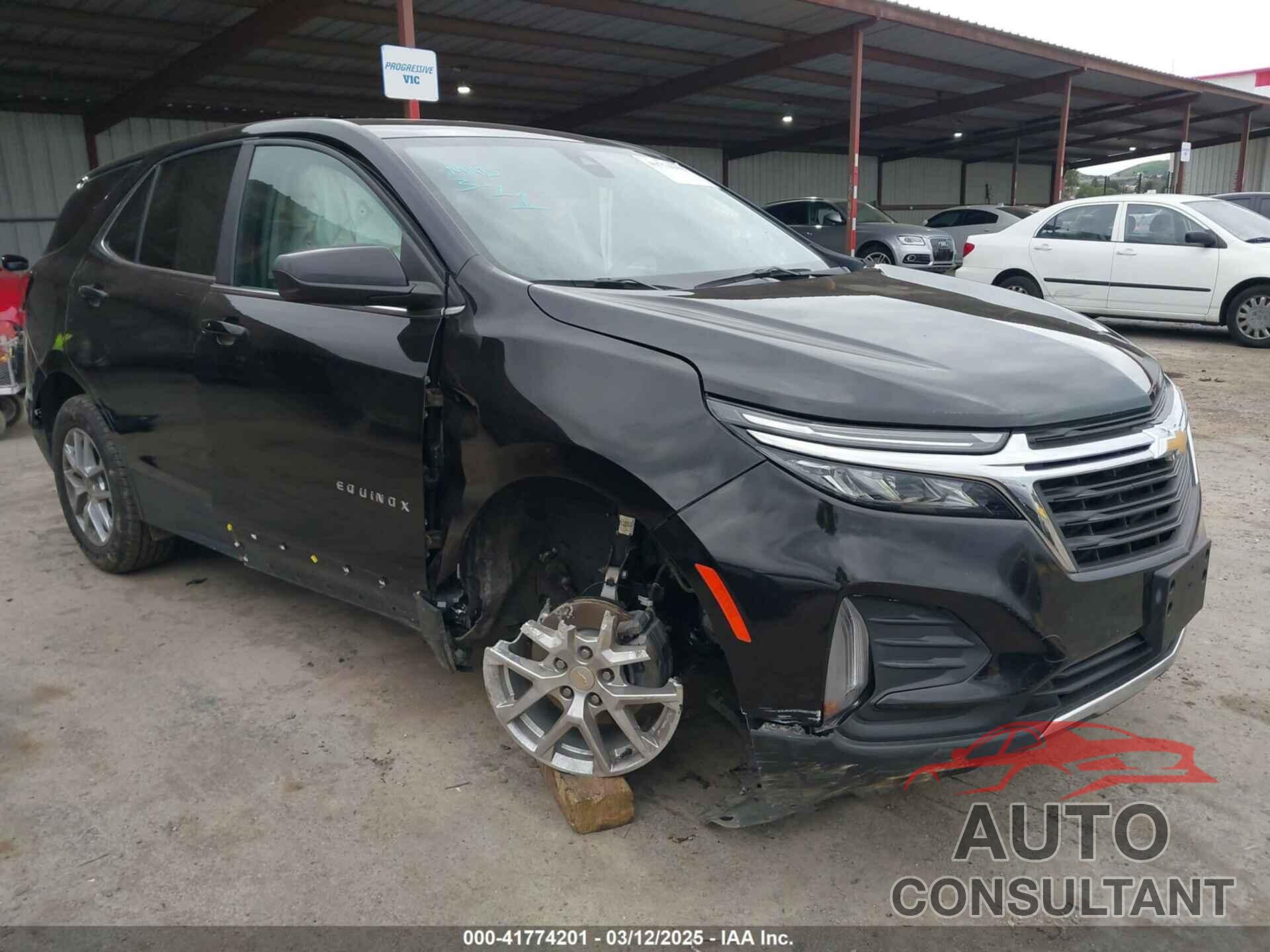 CHEVROLET EQUINOX 2022 - 3GNAXUEV0NL206528