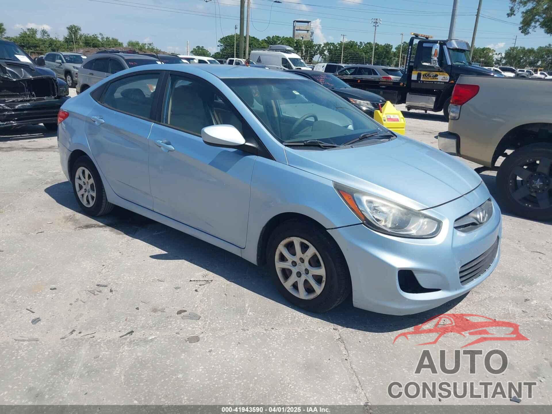 HYUNDAI ACCENT 2014 - KMHCT4AE2EU608104
