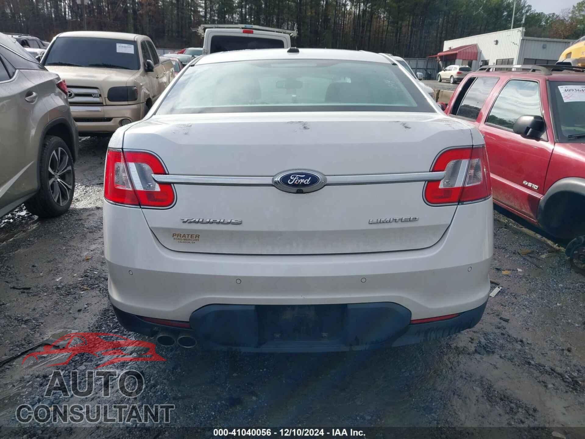 FORD TAURUS 2012 - 1FAHP2FW0CG142016
