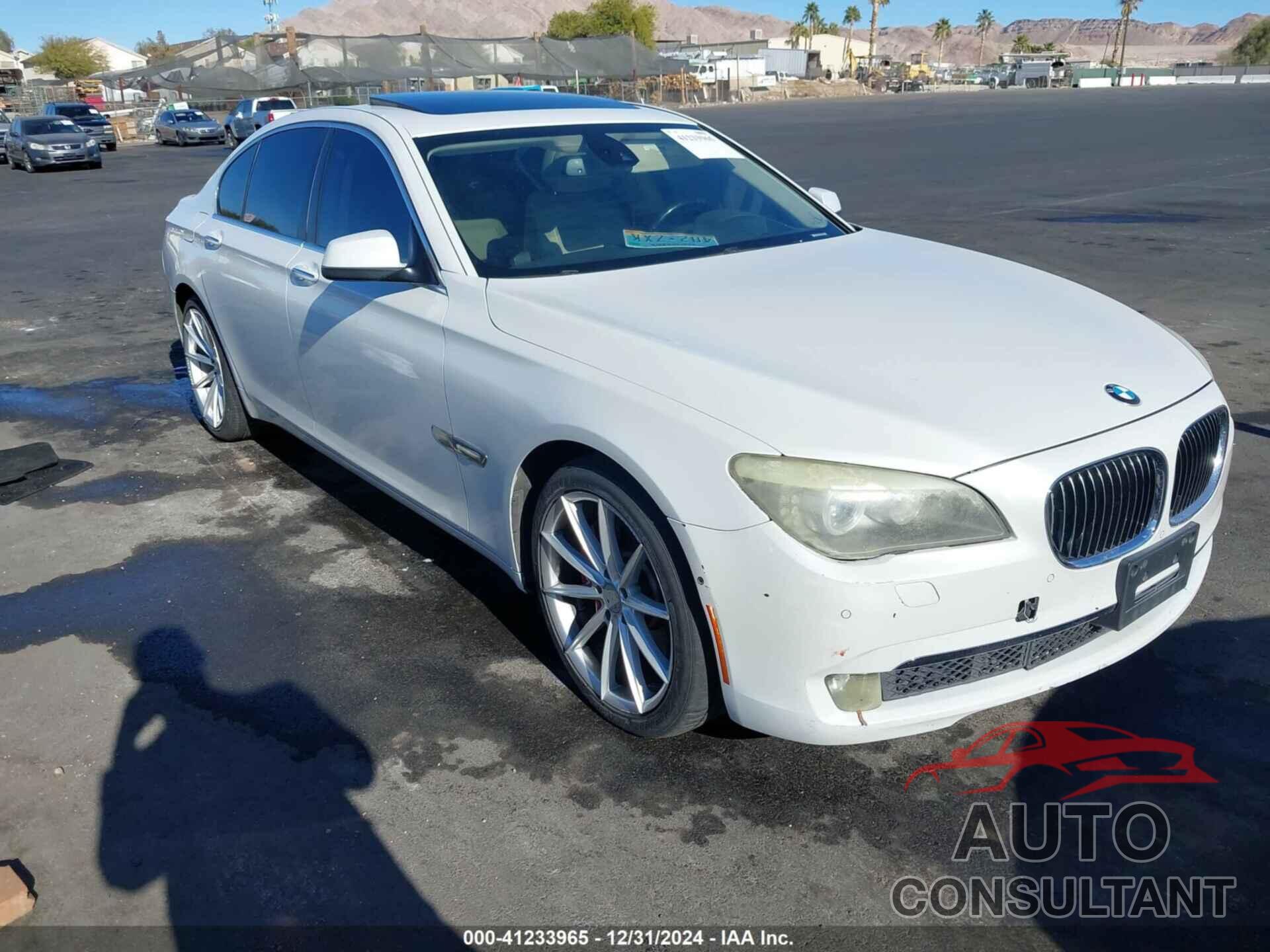 BMW 750I 2012 - WBAKA8C53CDV99871