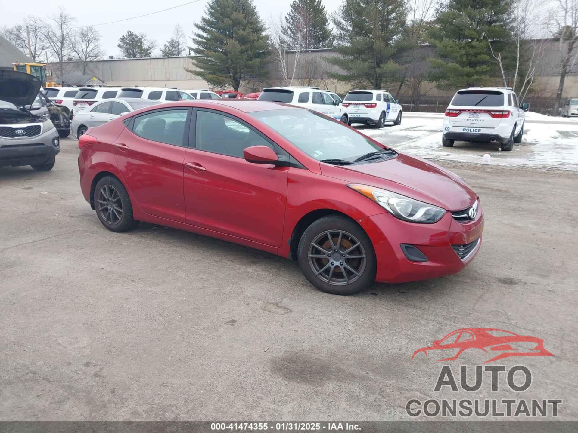 HYUNDAI ELANTRA 2013 - 5NPDH4AE4DH254380