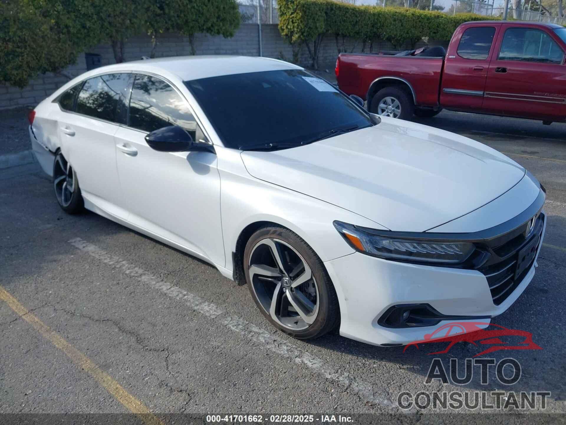 HONDA ACCORD 2021 - 1HGCV1F38MA082759