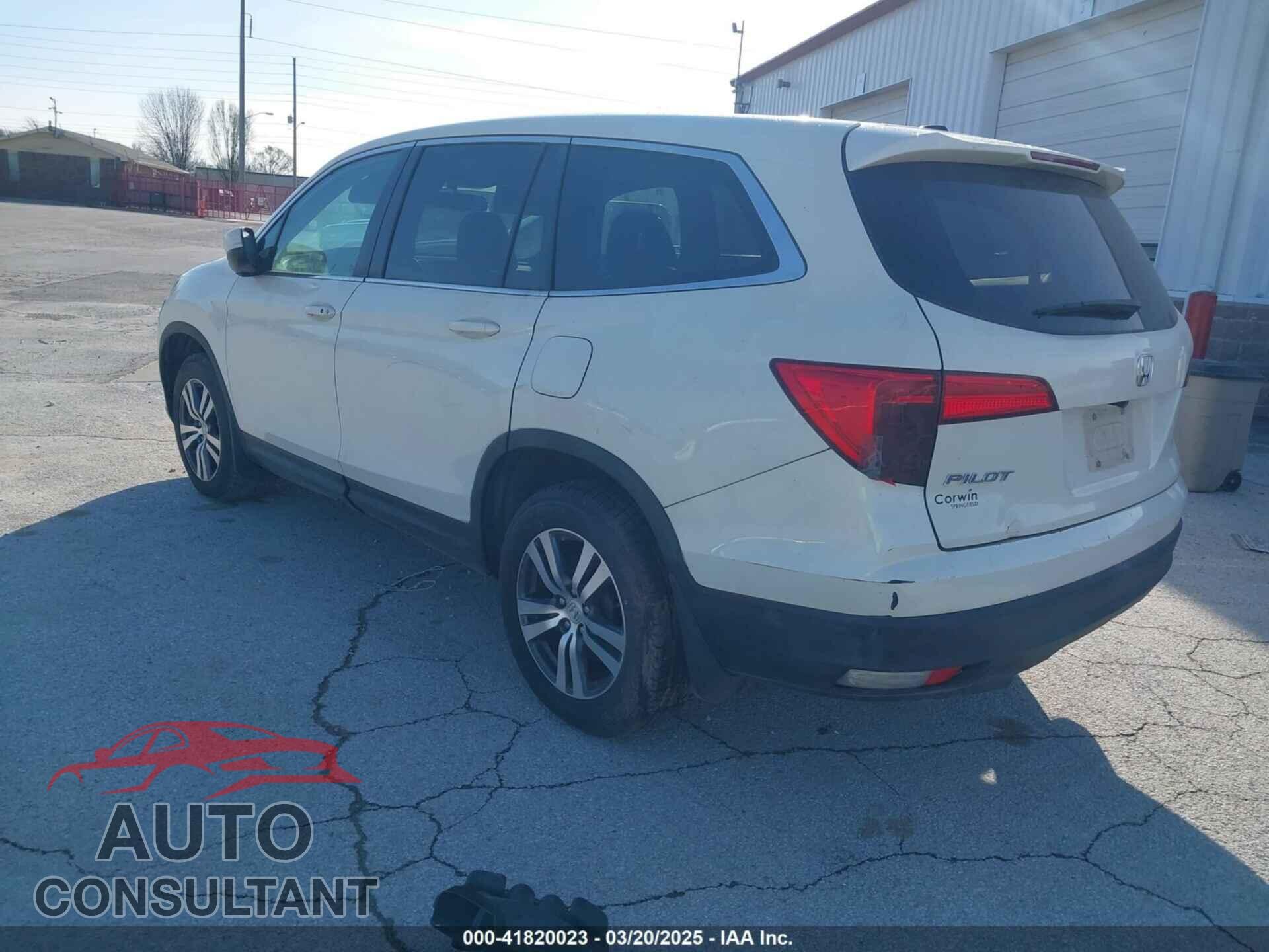 HONDA PILOT 2016 - 5FNYF5H5XGB016152