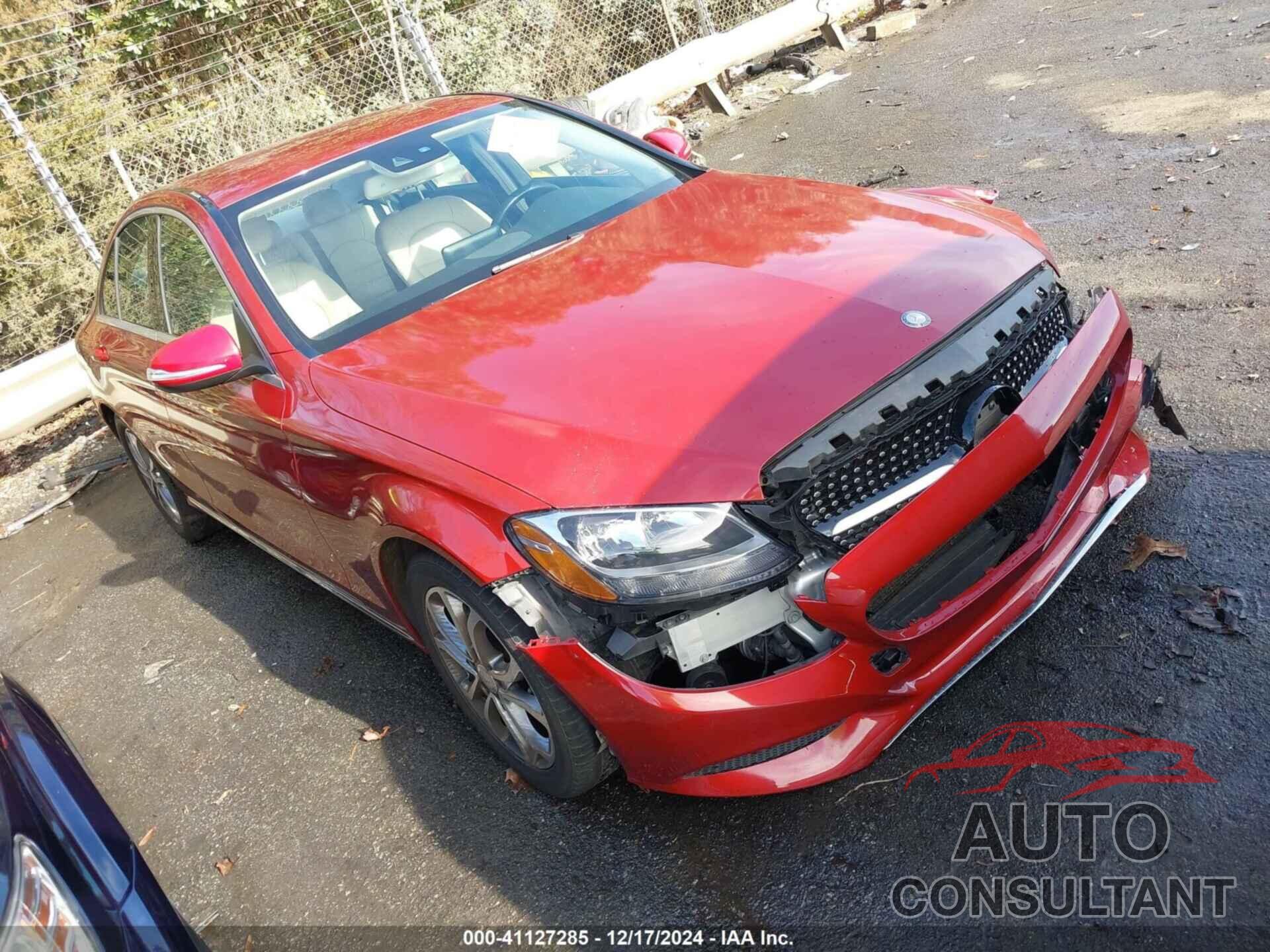 MERCEDES-BENZ C 300 2016 - 55SWF4JB3GU133166